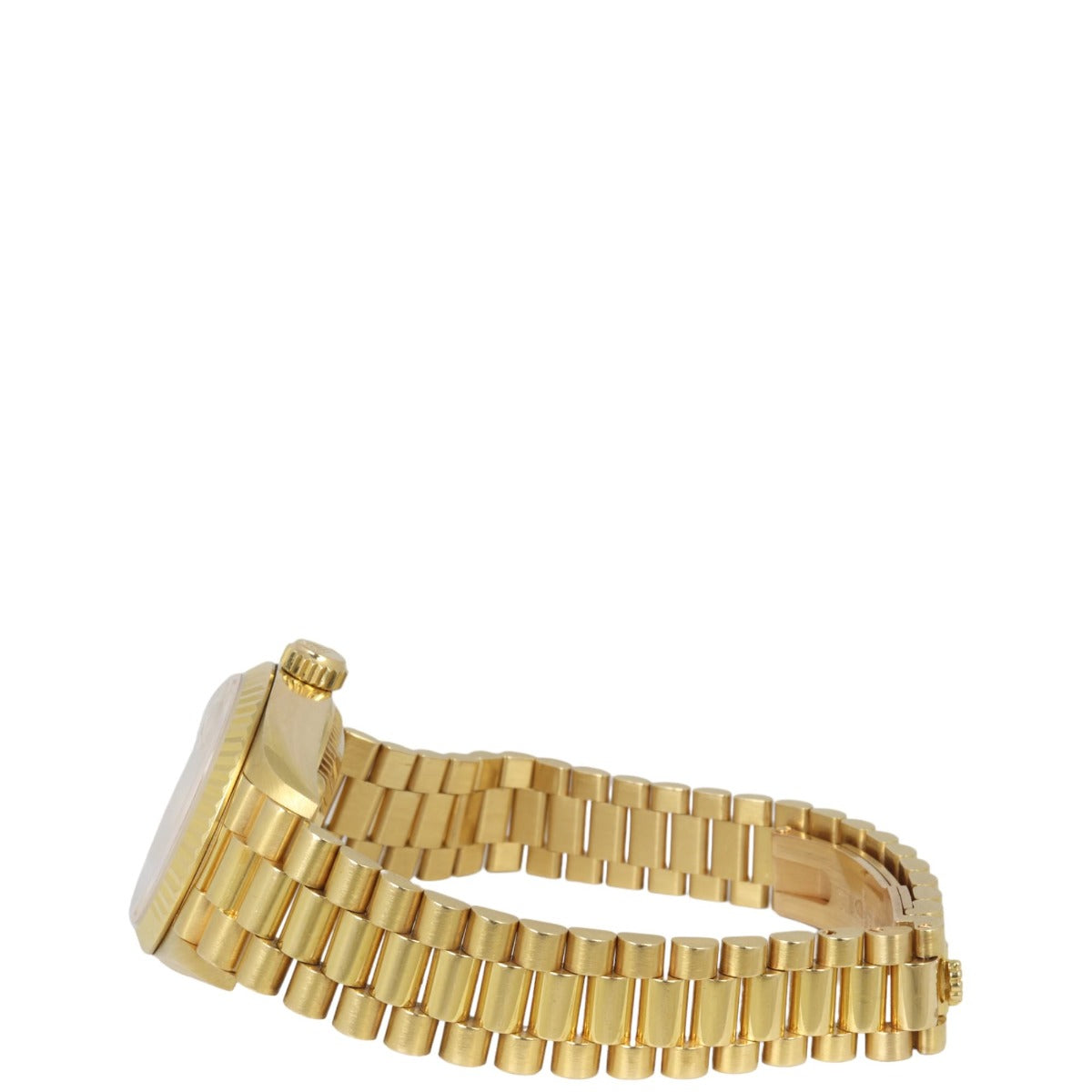 Rolex Oyster Perpetual Lady Datejust 26mm Diamond 18k Gold Watch