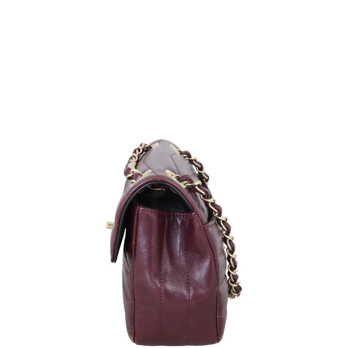 Chanel Chevron Miroir Flap Bag Small