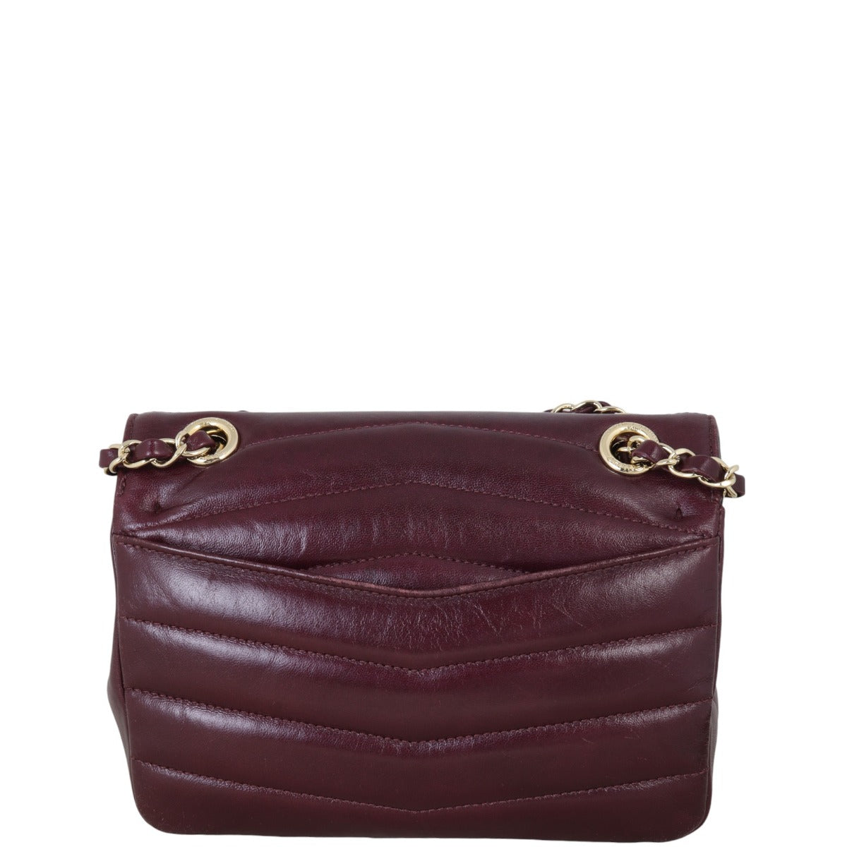 Chanel Chevron Miroir Flap Bag Small