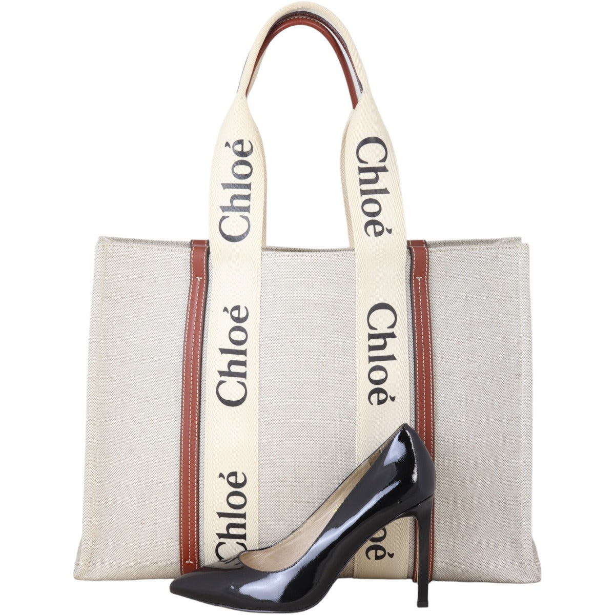 Chloe Woody Tote Bag Large