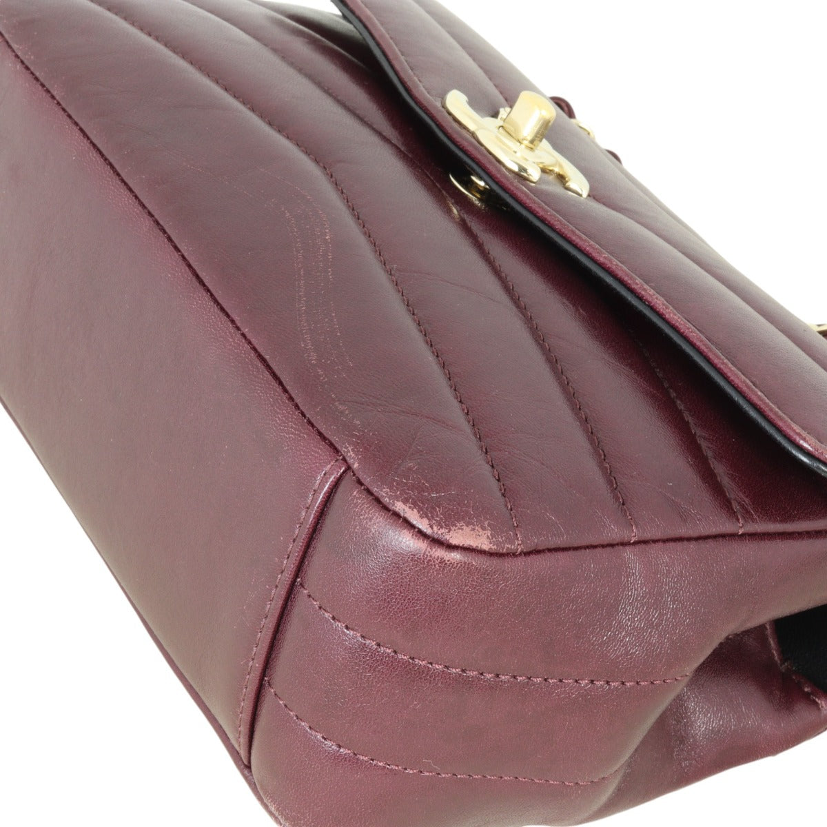 Chanel Chevron Miroir Flap Bag Small