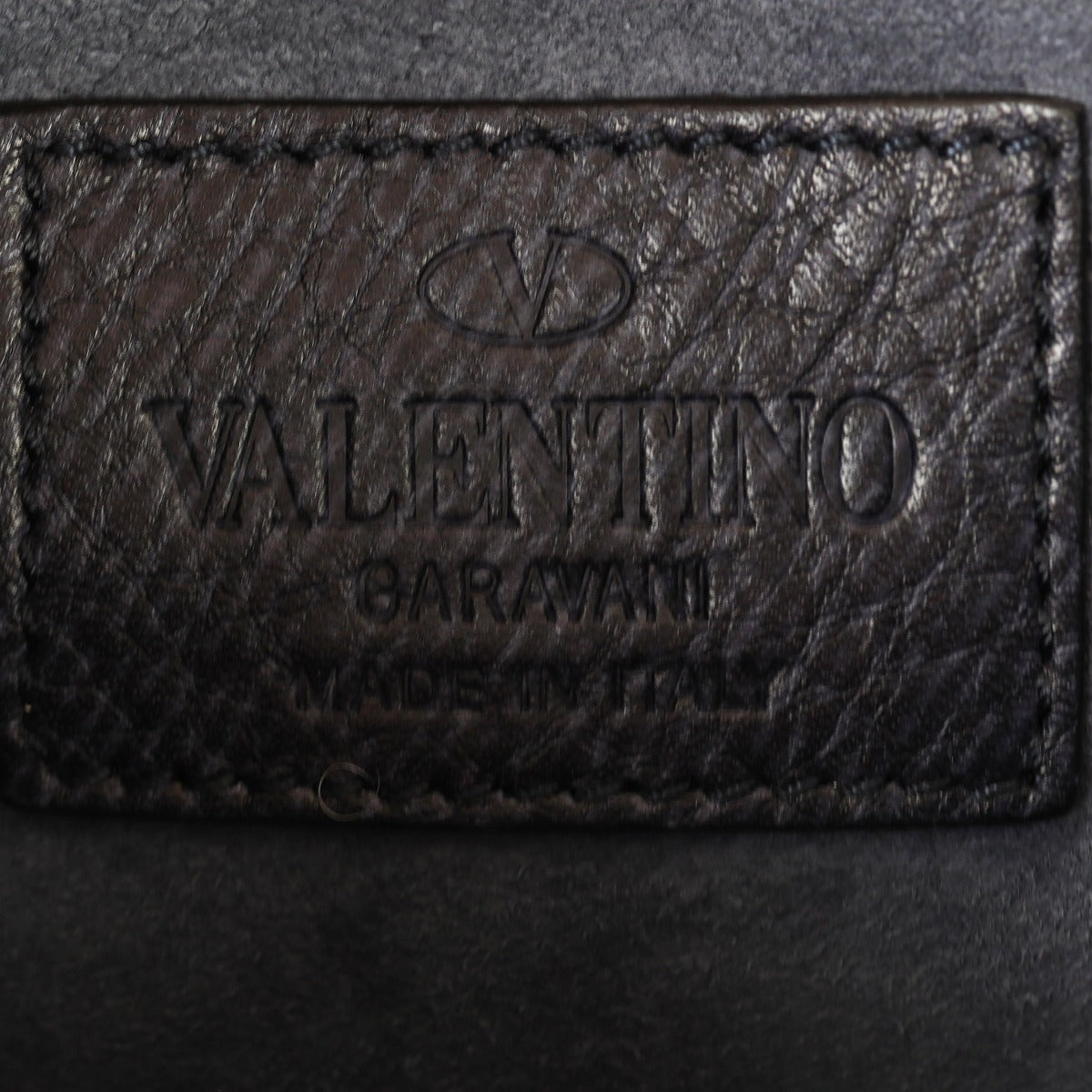 Valentino B-Rockstud Flap Bag Interior Stamp