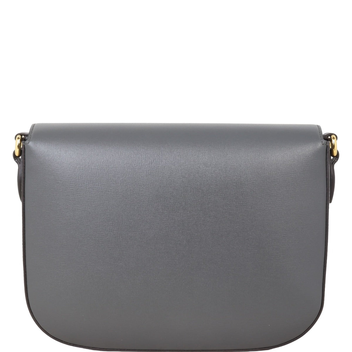 Gucci Leather Horsebit Shoulder Bag Large