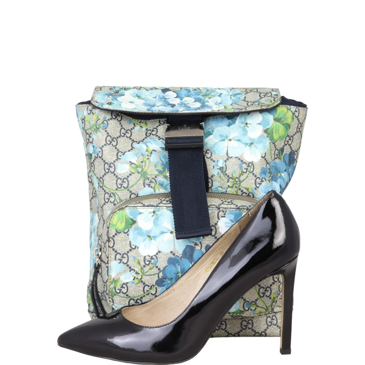 Gucci GG Supreme Blooms Backpack