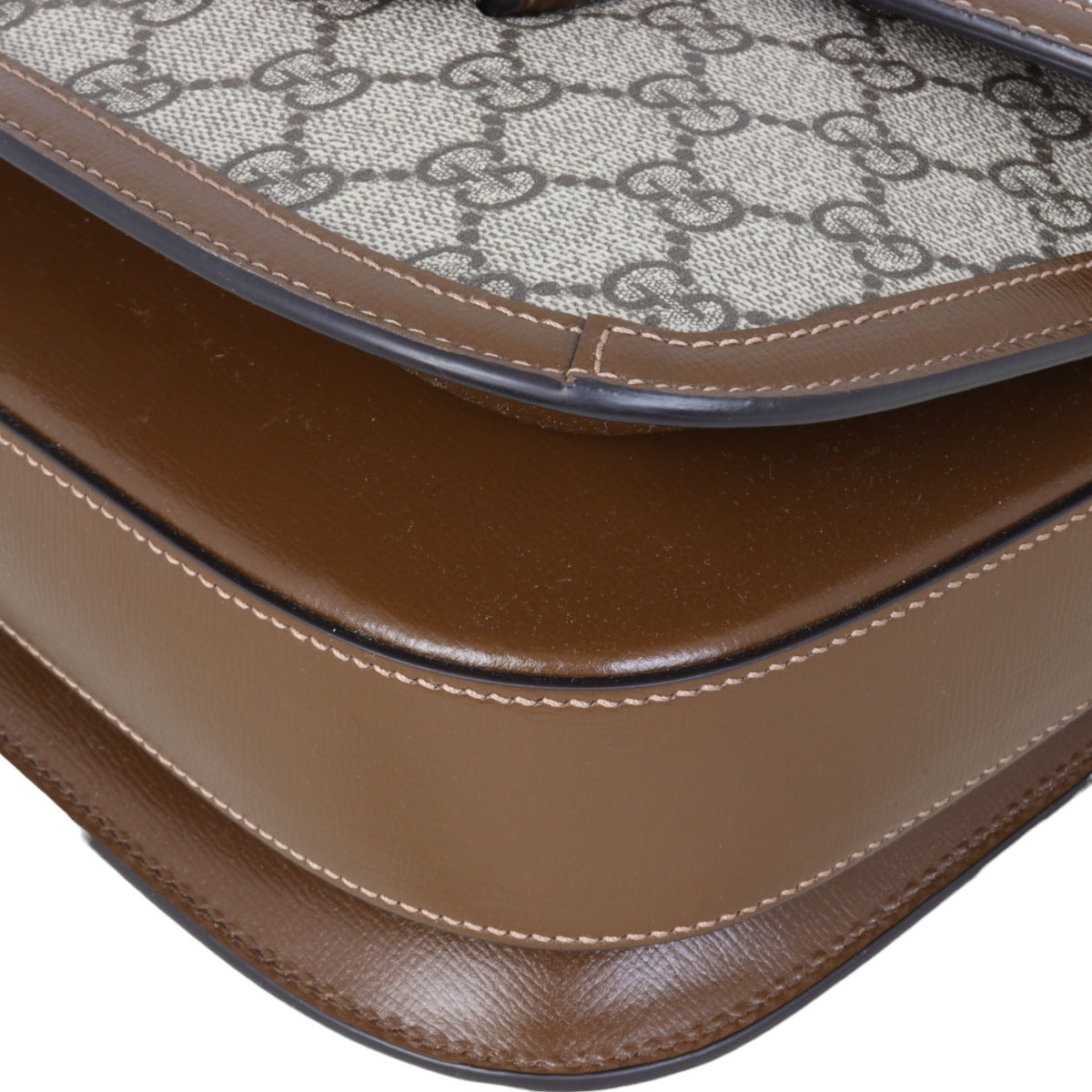 Gucci GG Supreme Horsebit Shoulder Bag