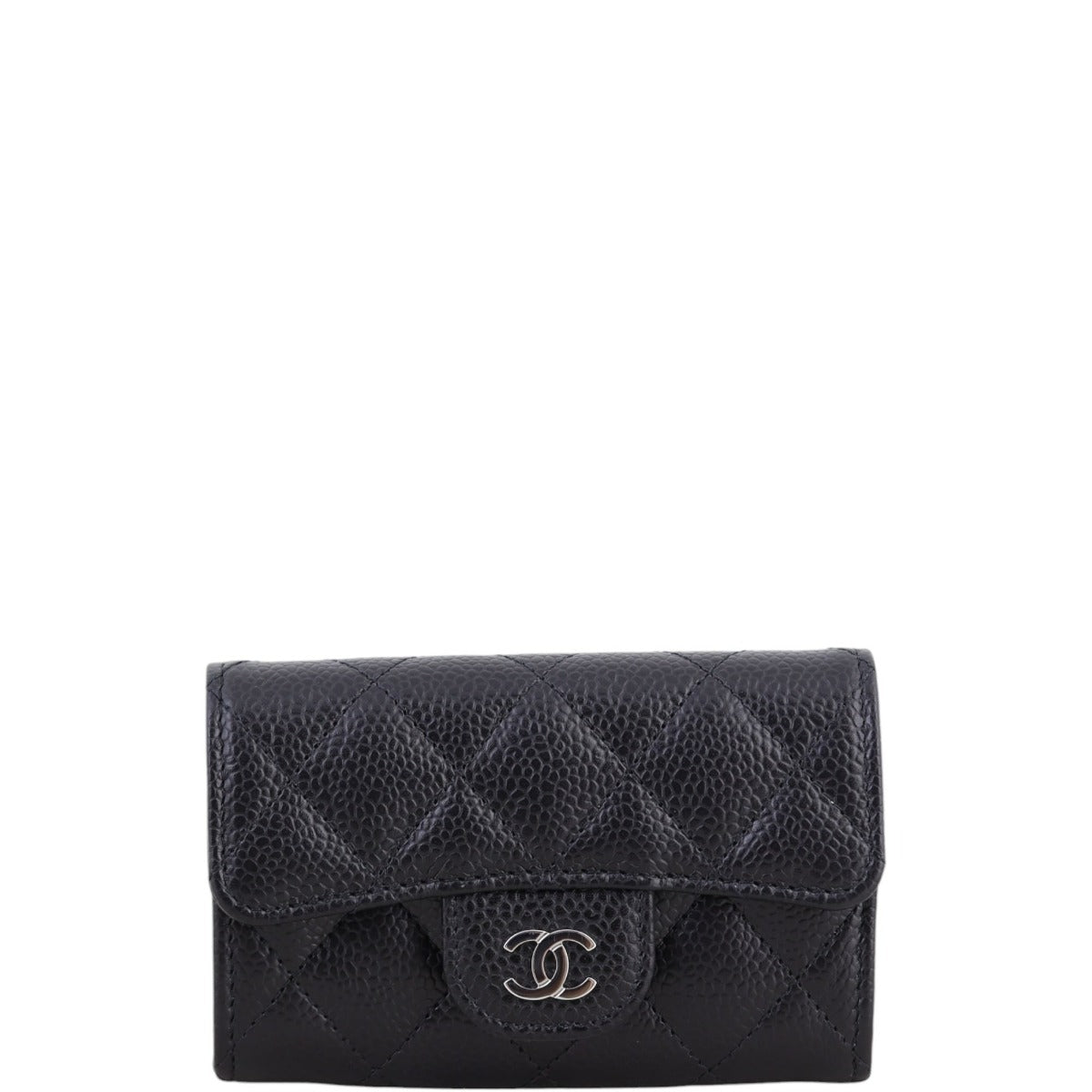 Chanel Classic Flap Card Holder  | Caviar