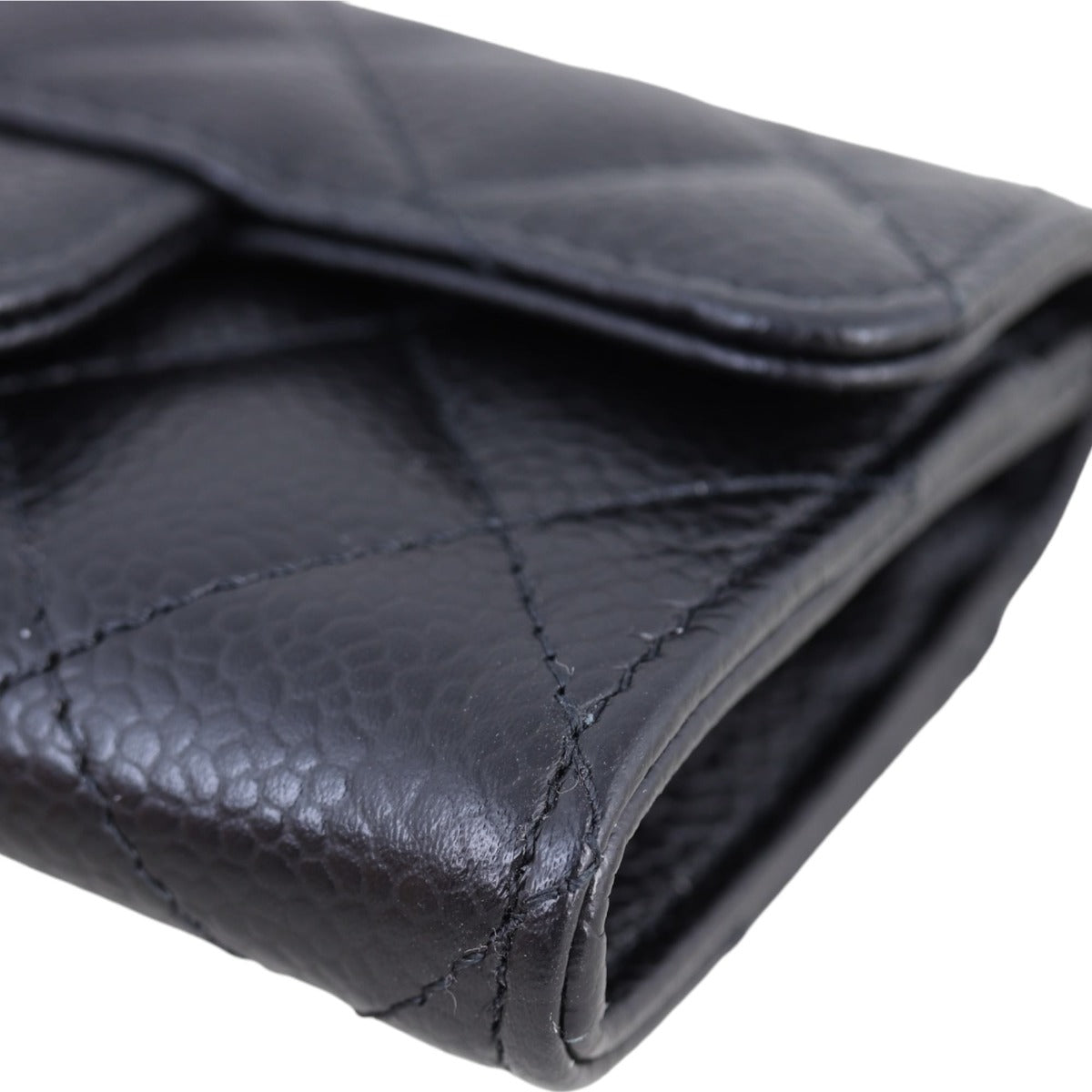 Chanel Classic Flap Card Holder  | Caviar