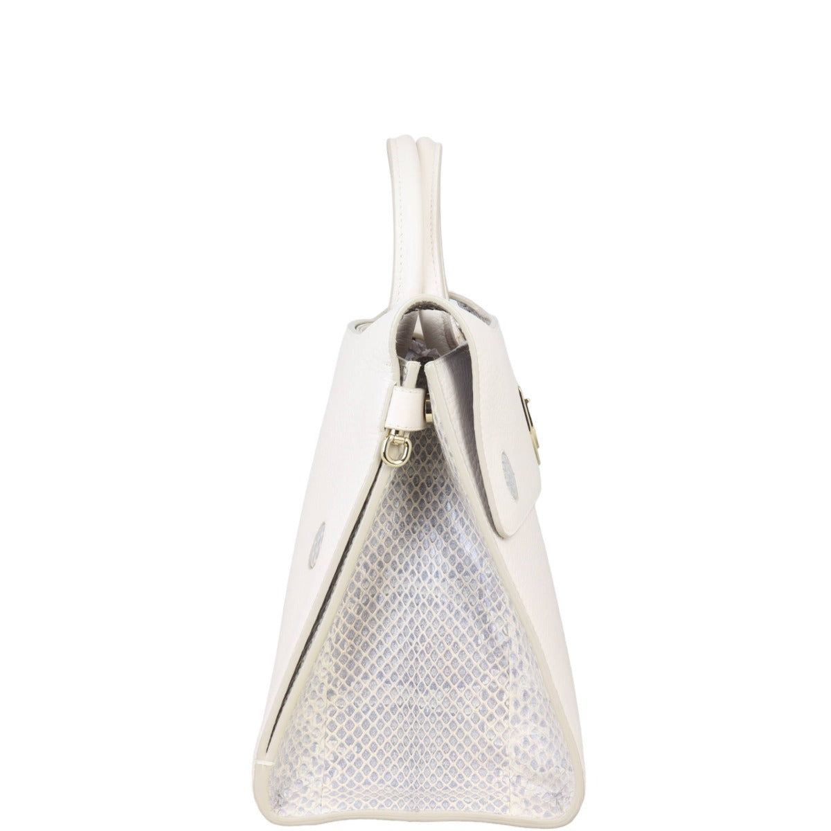 Dior Diorever Medium Satchel Python