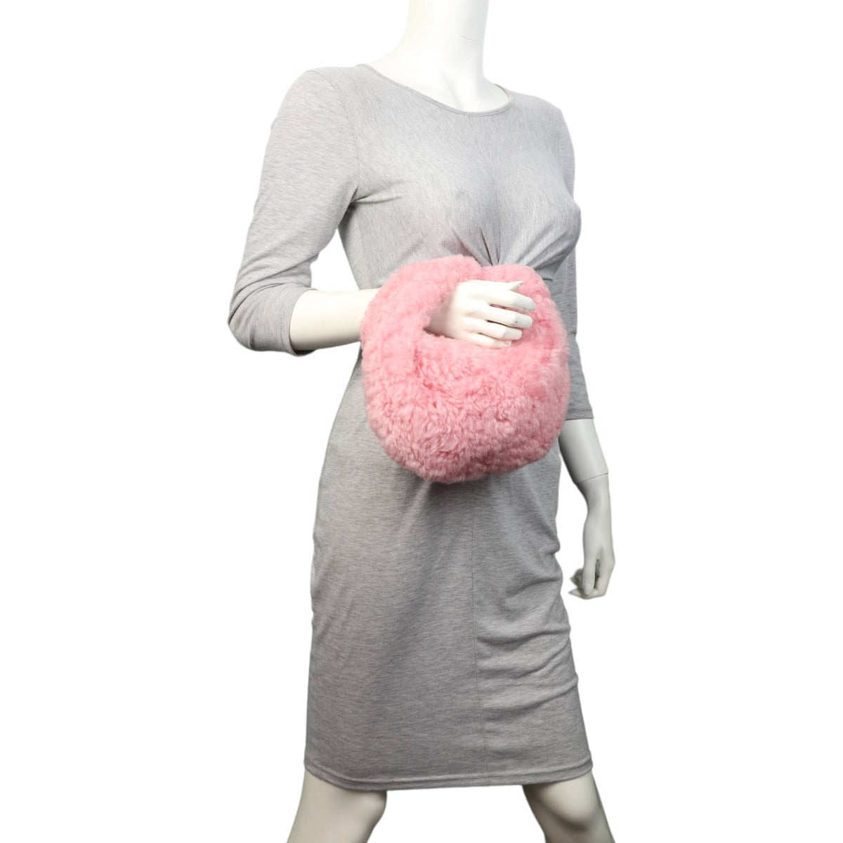 Bottega Veneta Jodie Hand Bag Mini Shearling