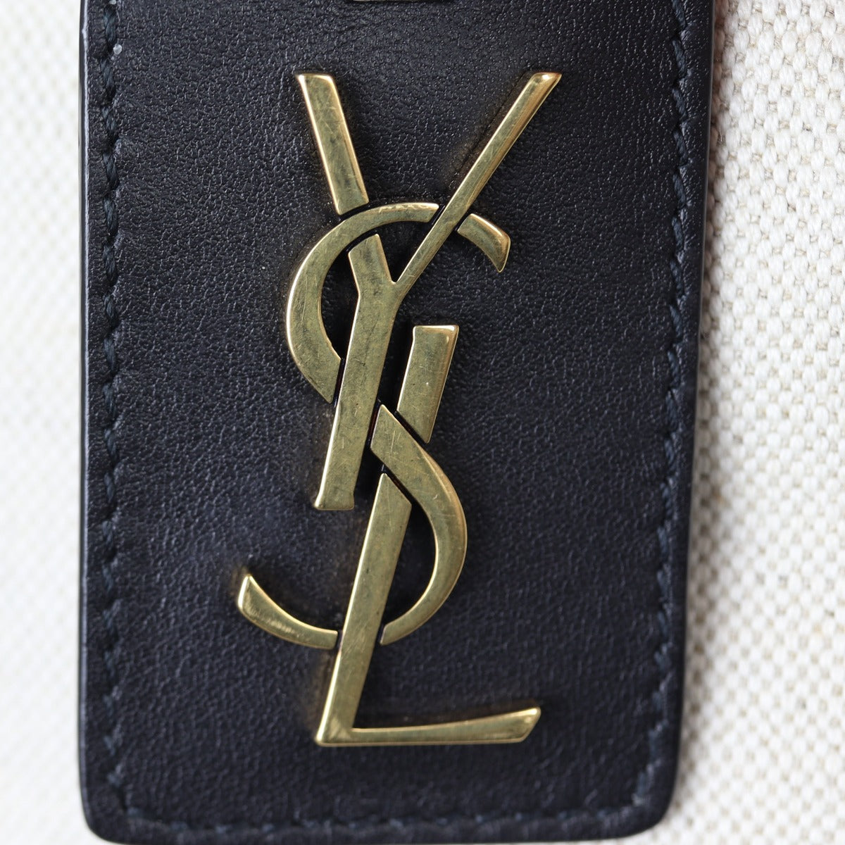 Saint Laurent Colour-Block Canvas and Leather Hobo Medium Hardware