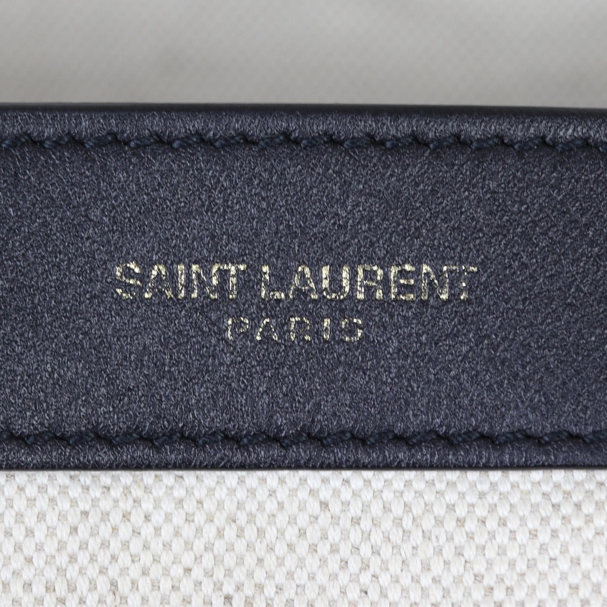 Saint Laurent Colour-Block Canvas and Leather Hobo Medium Interior Stamp