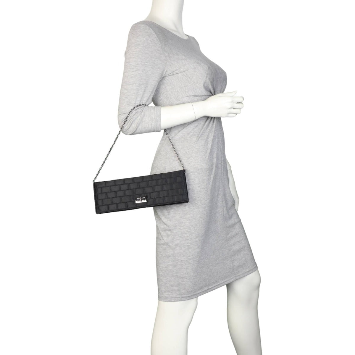 Chanel 2.55 Reissue Chocolate Bar Clutch on Chain