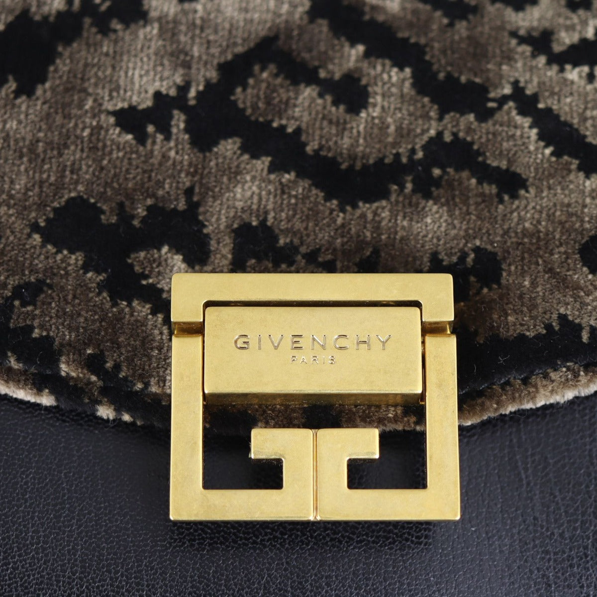 Givenchy GV3 Small Velvet Crossbody Hardware
