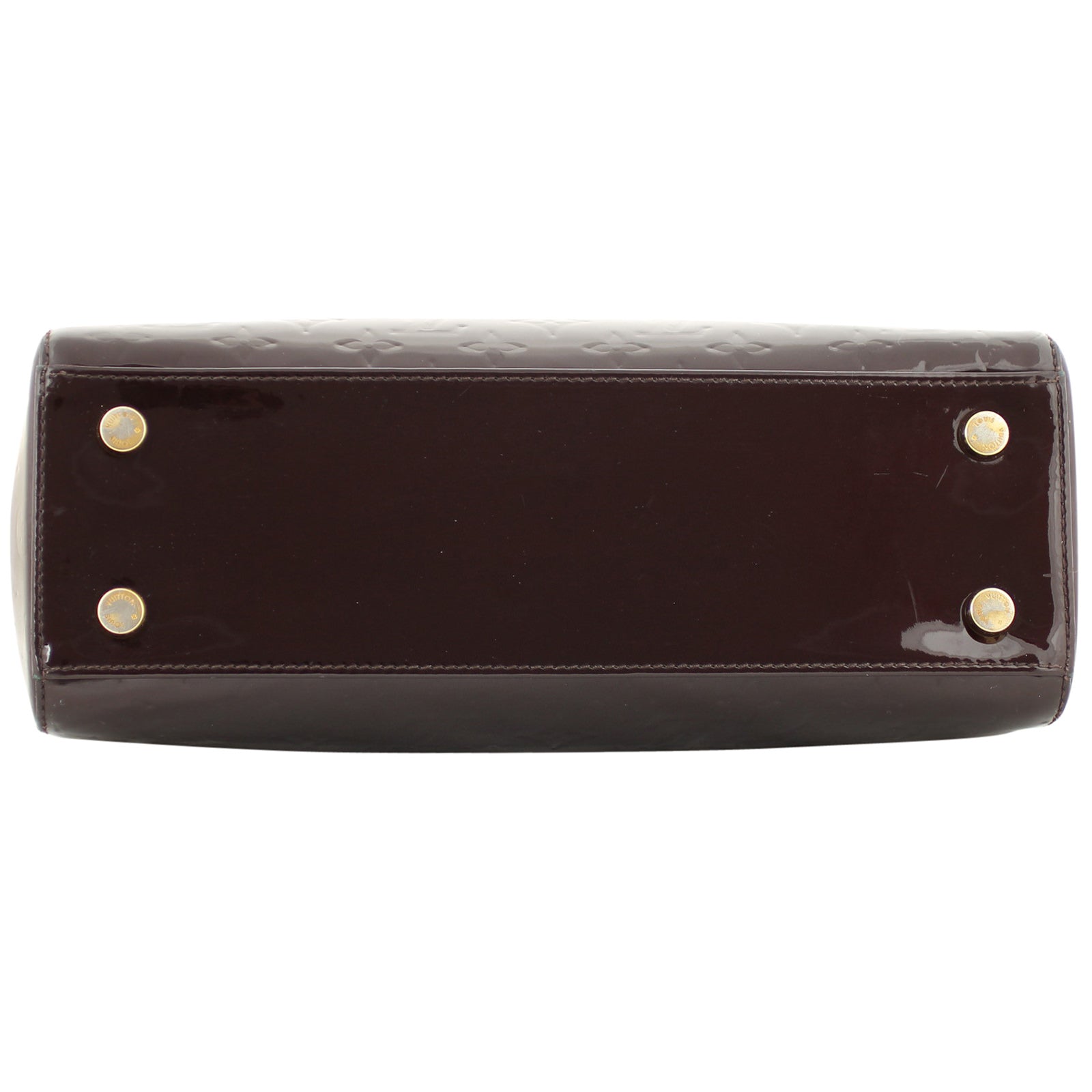 Louis Vuitton Brea Vernis MM Bottom