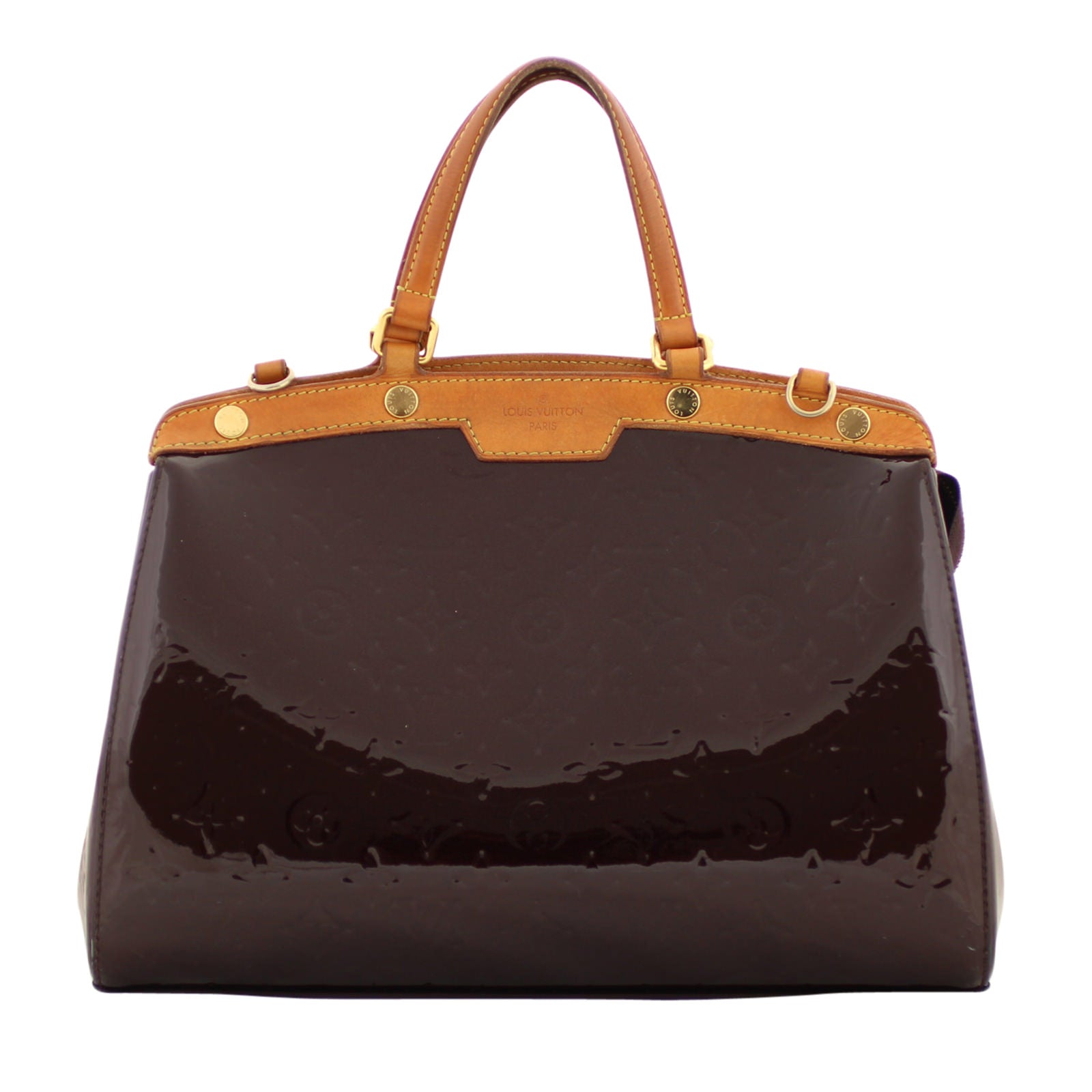 Louis Vuitton Brea Vernis MM Front