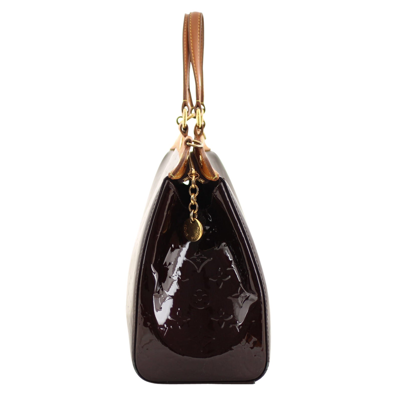 Louis Vuitton Brea Vernis MM Side