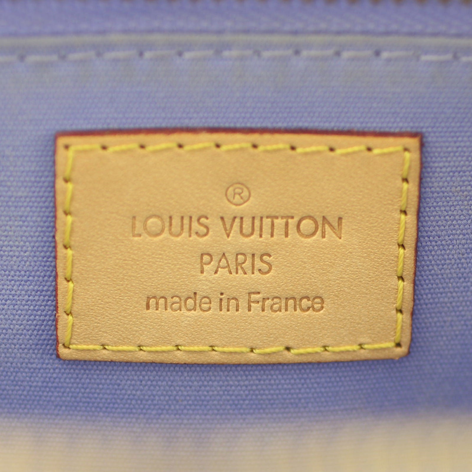 Louis Vuitton Alma BB Monogram Vernis Stamp