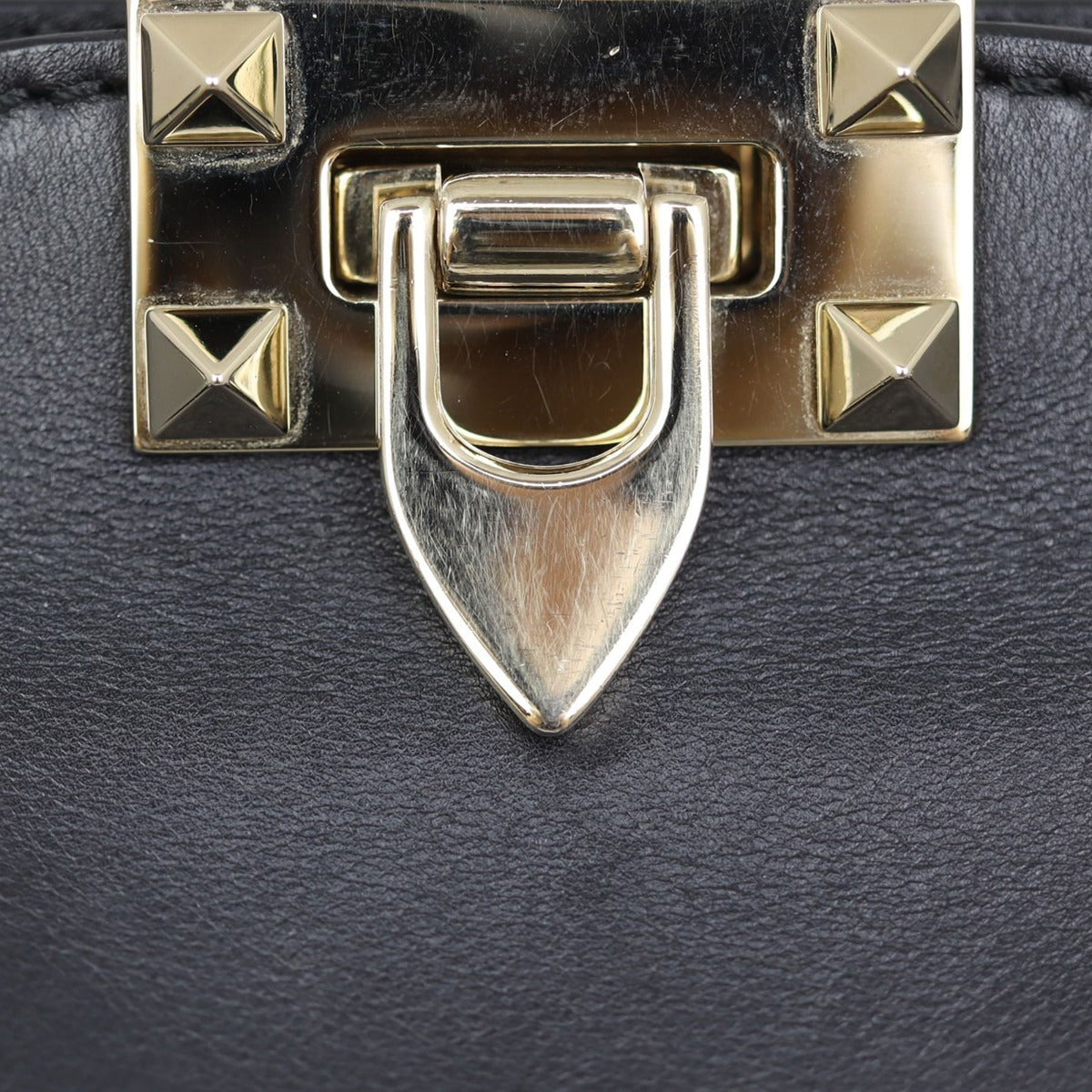 Valentino Rockstud Pagoda Tote Small Hardware
