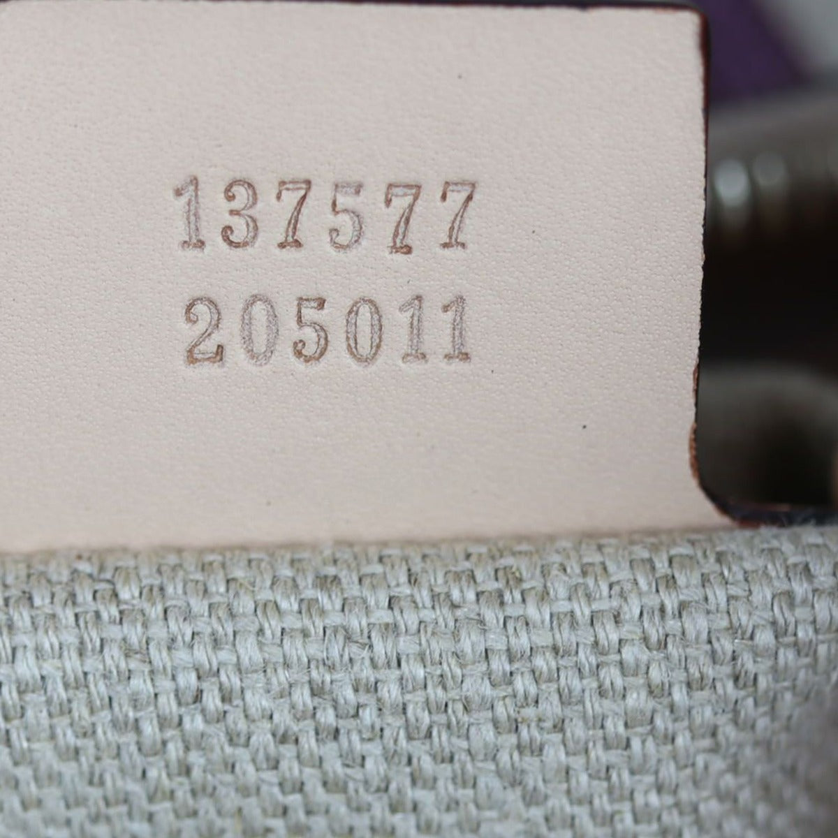 Gucci Flora Bamboo Ring Hobo Date code
