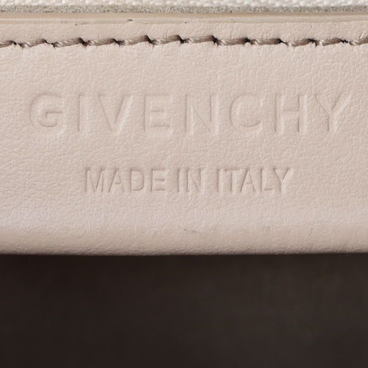 Givenchy Debossed Logo Crossbody Stamp
