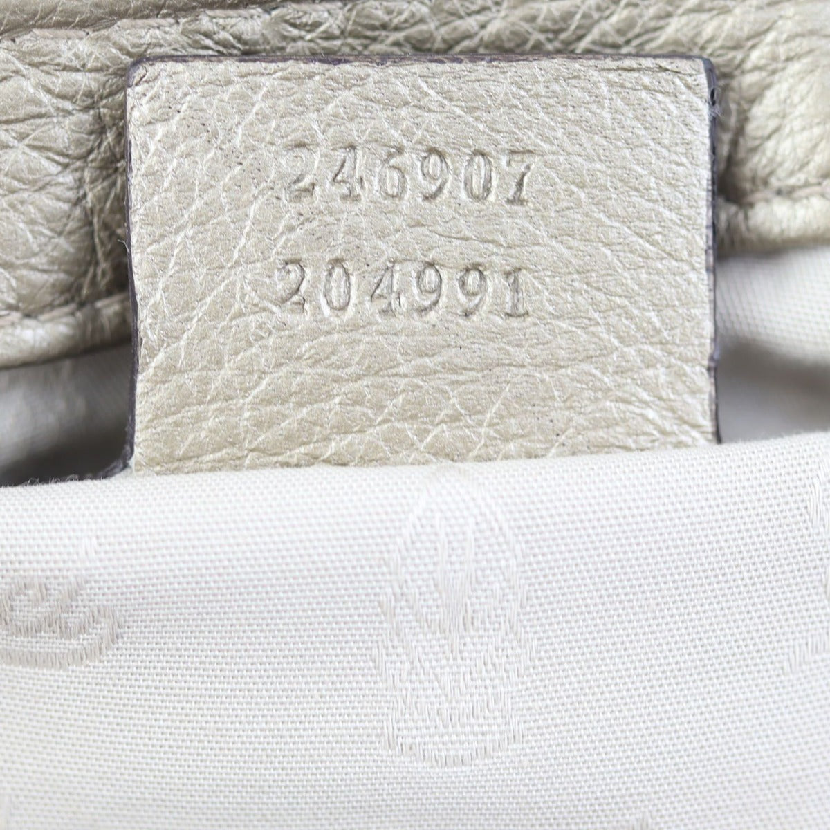 Gucci New Jackie Hobo Date code
