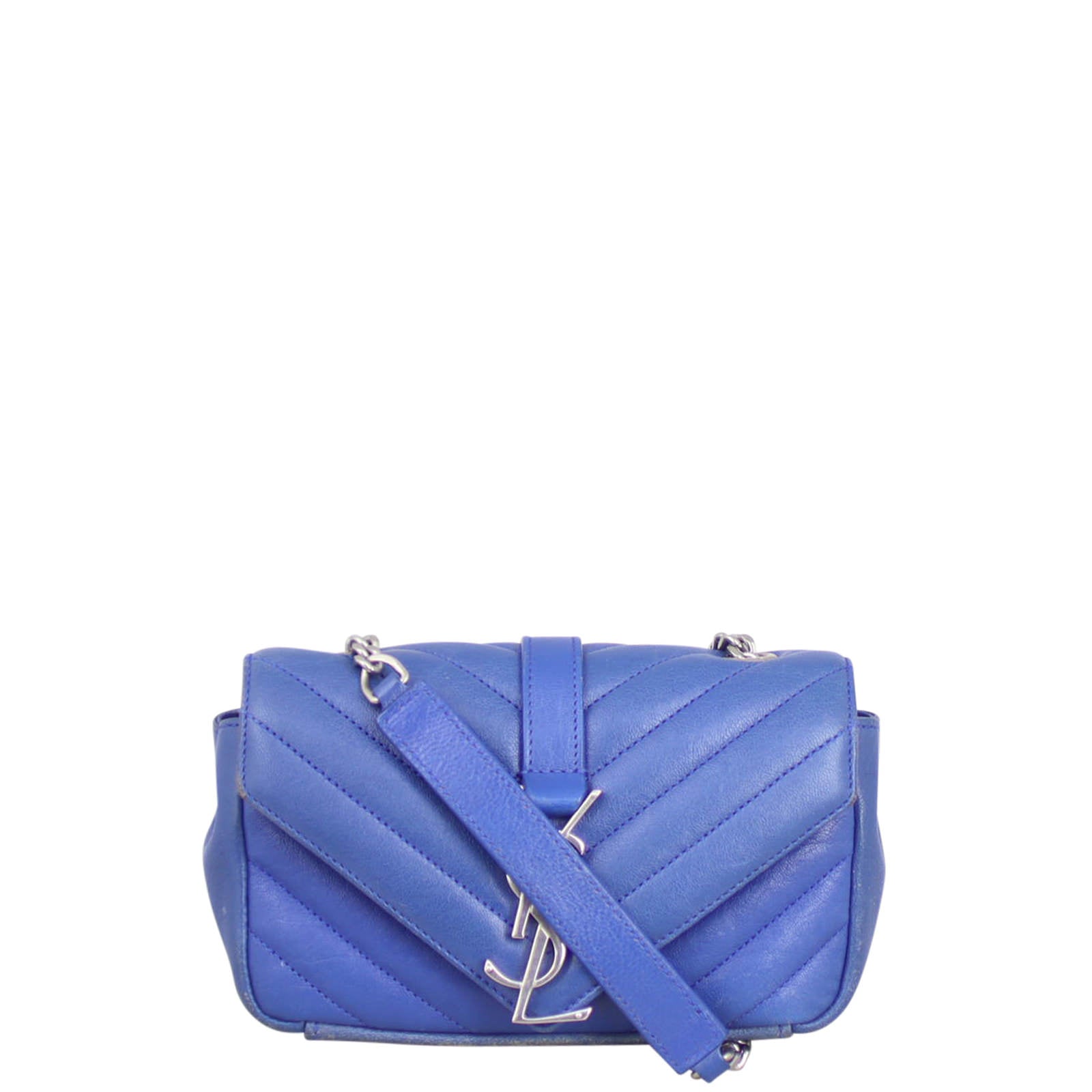 Saint Laurent Classic Monogram Baby Chain Bag front strap