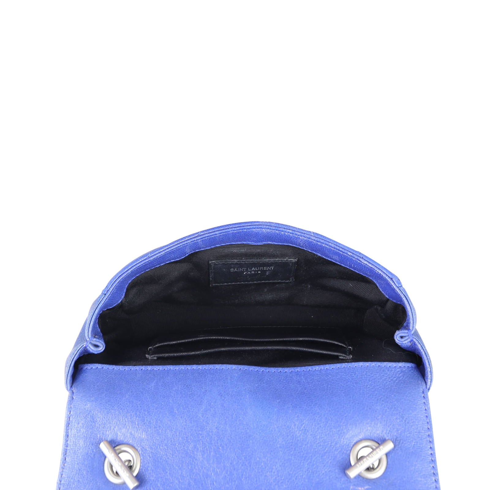 Saint Laurent Classic Monogram Baby Chain Bag interior