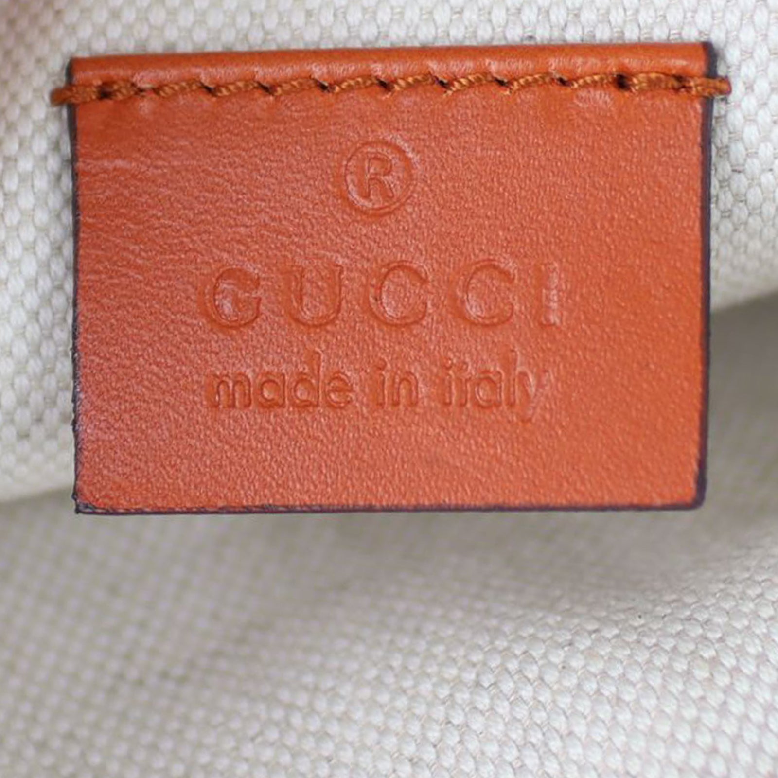 Gucci Diamante Canvas Craft Tote with Pouch Stamp