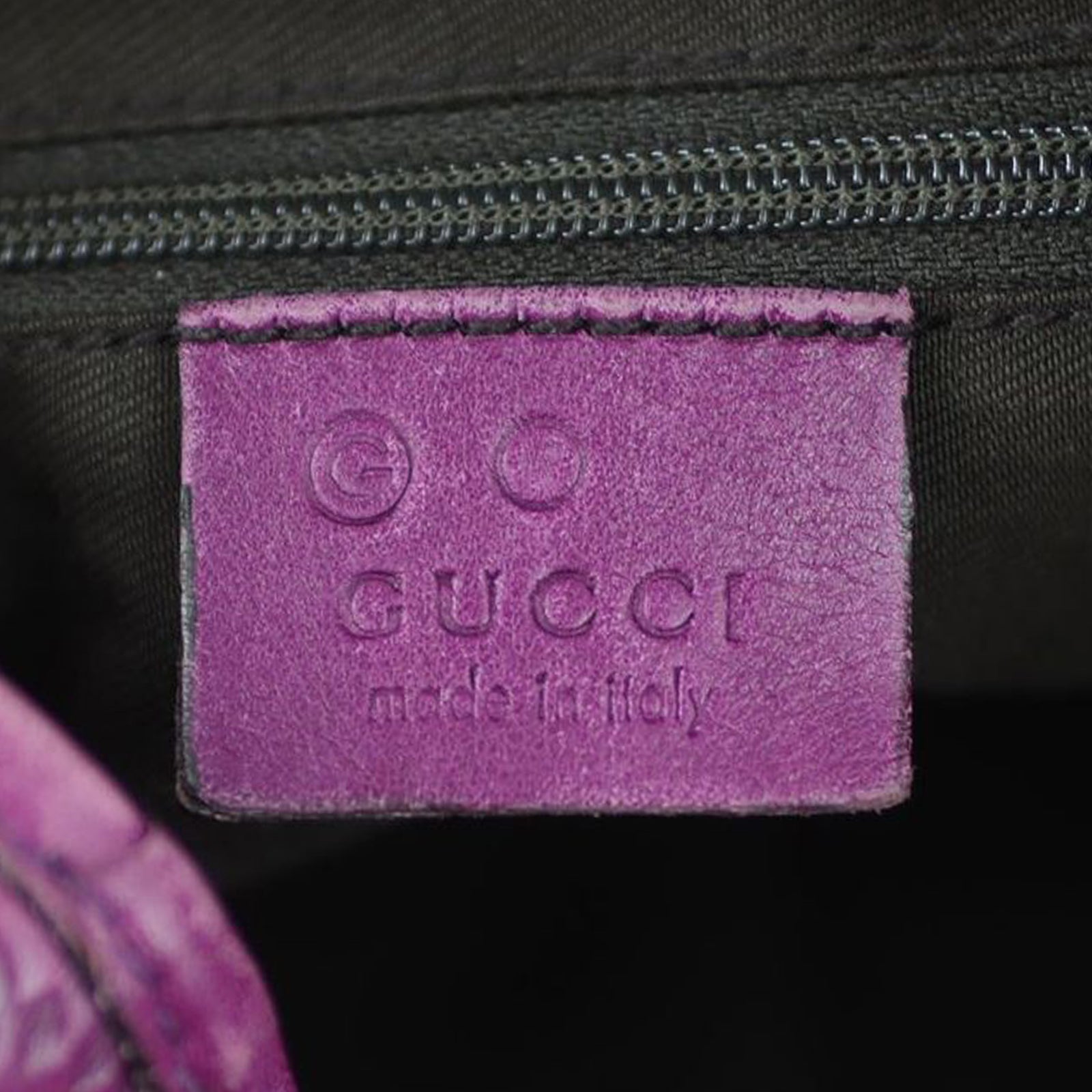 Gucci Guccissima New Britt Hobo Stamp