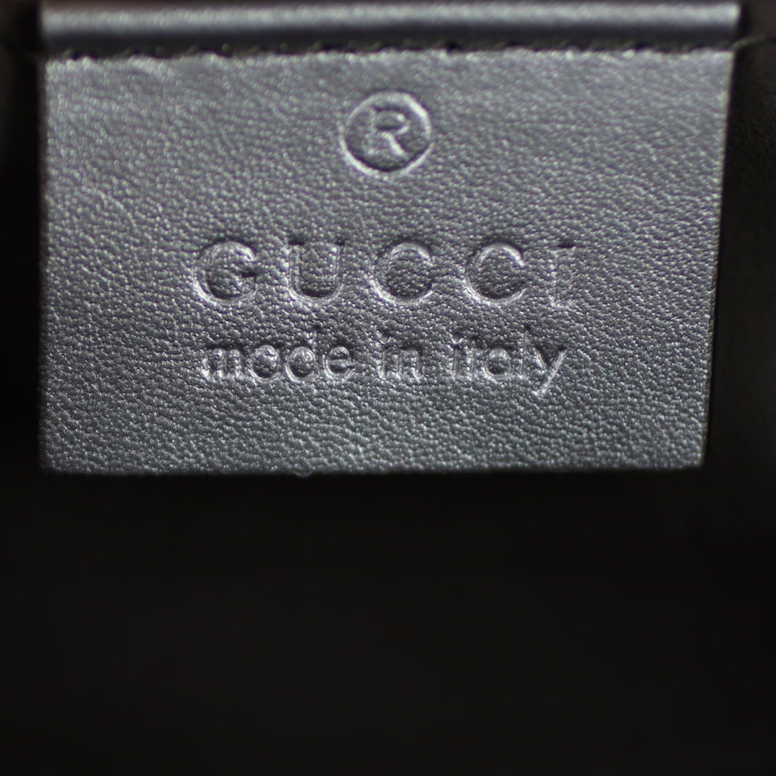 Gucci Padlock Metallic Small Shoulder Bag Stamp