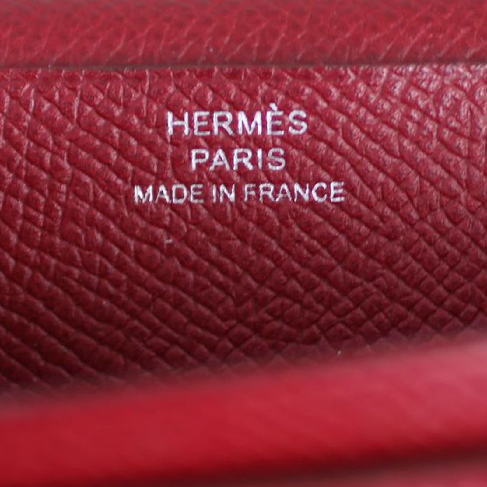 Hermes Bearn Wallet Epsom Stamp