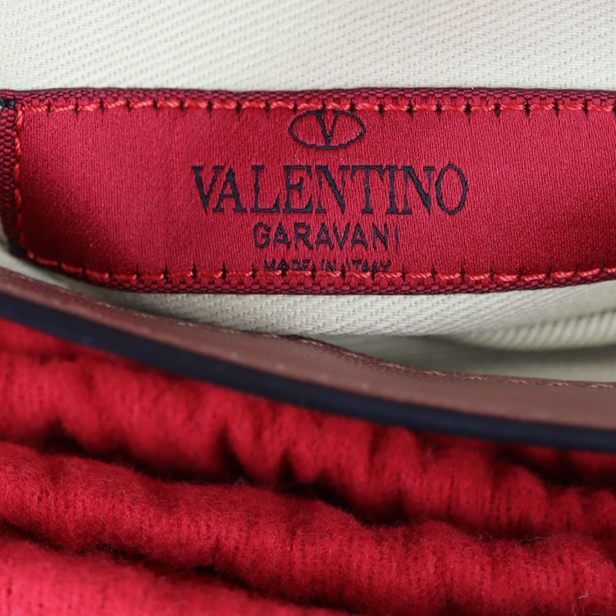 Valentino Va Va Voom Crossbody Bag (nude/beige) Stamp
