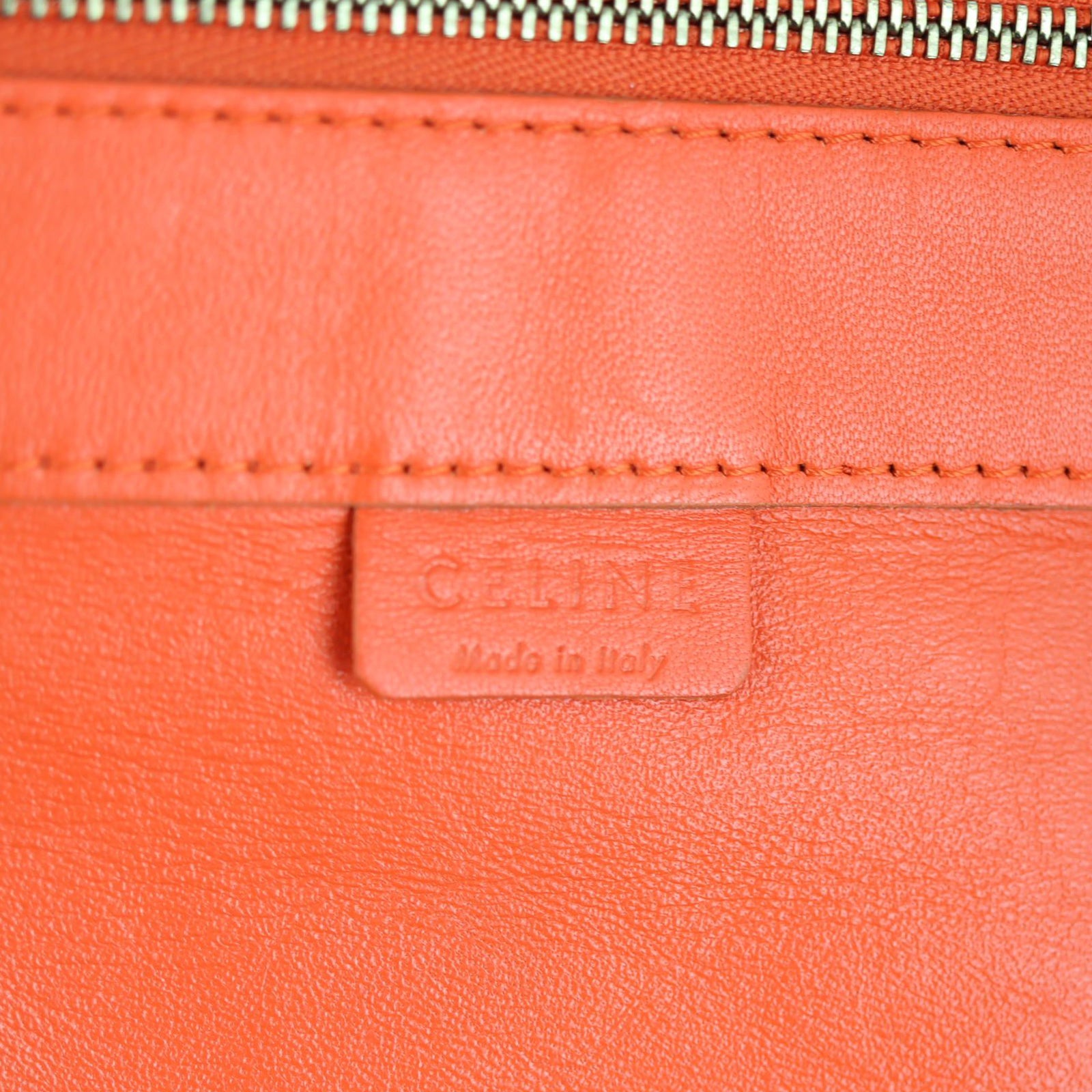 Celine Vertical Cabas Tote Stamp