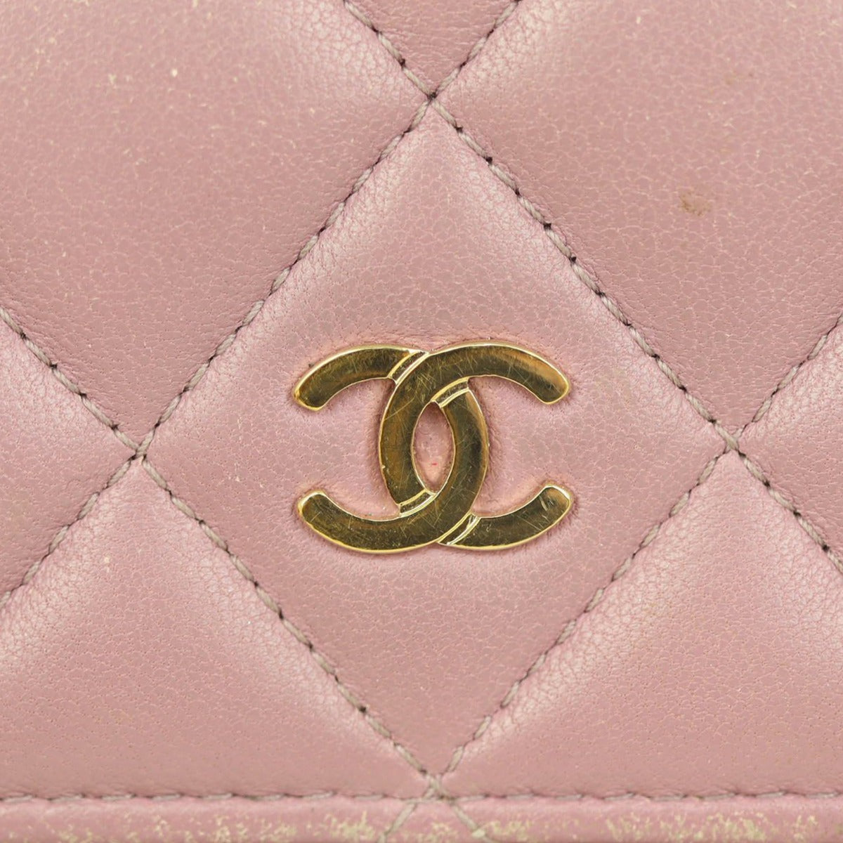 Chanel Classic Flap Long Wallet Back Hardware

