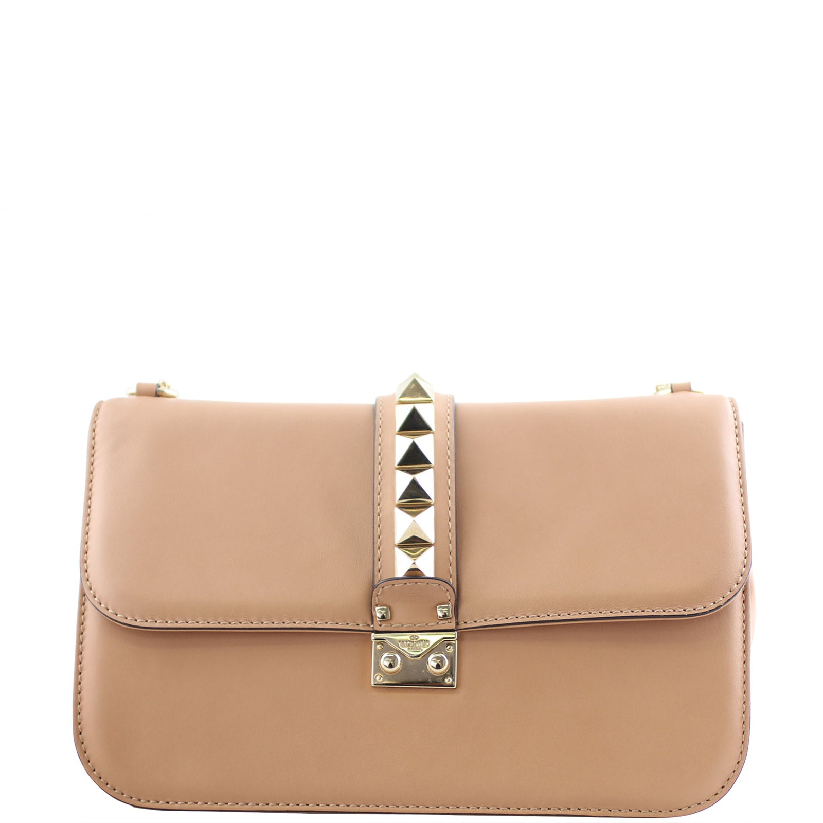 Valentino Lock Large Bag Front