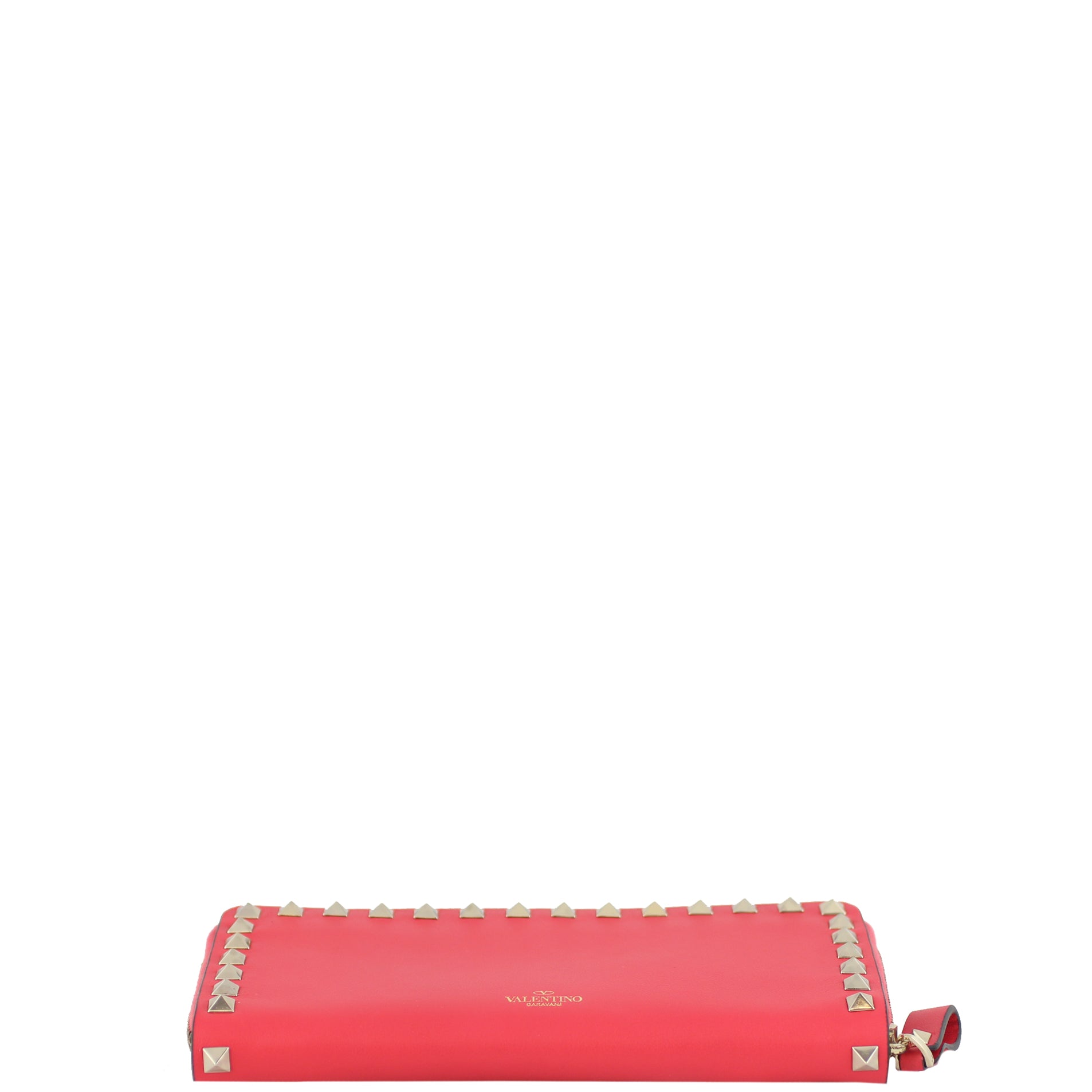 Valentino Rockstud Continental Zip Wallet Base