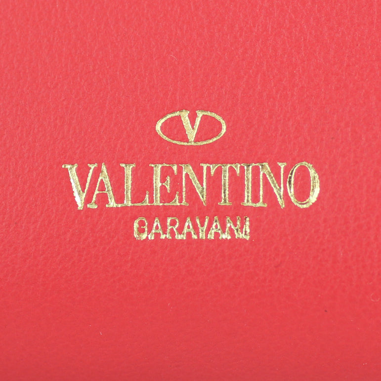 Valentino Rockstud Continental Zip Wallet Exterior