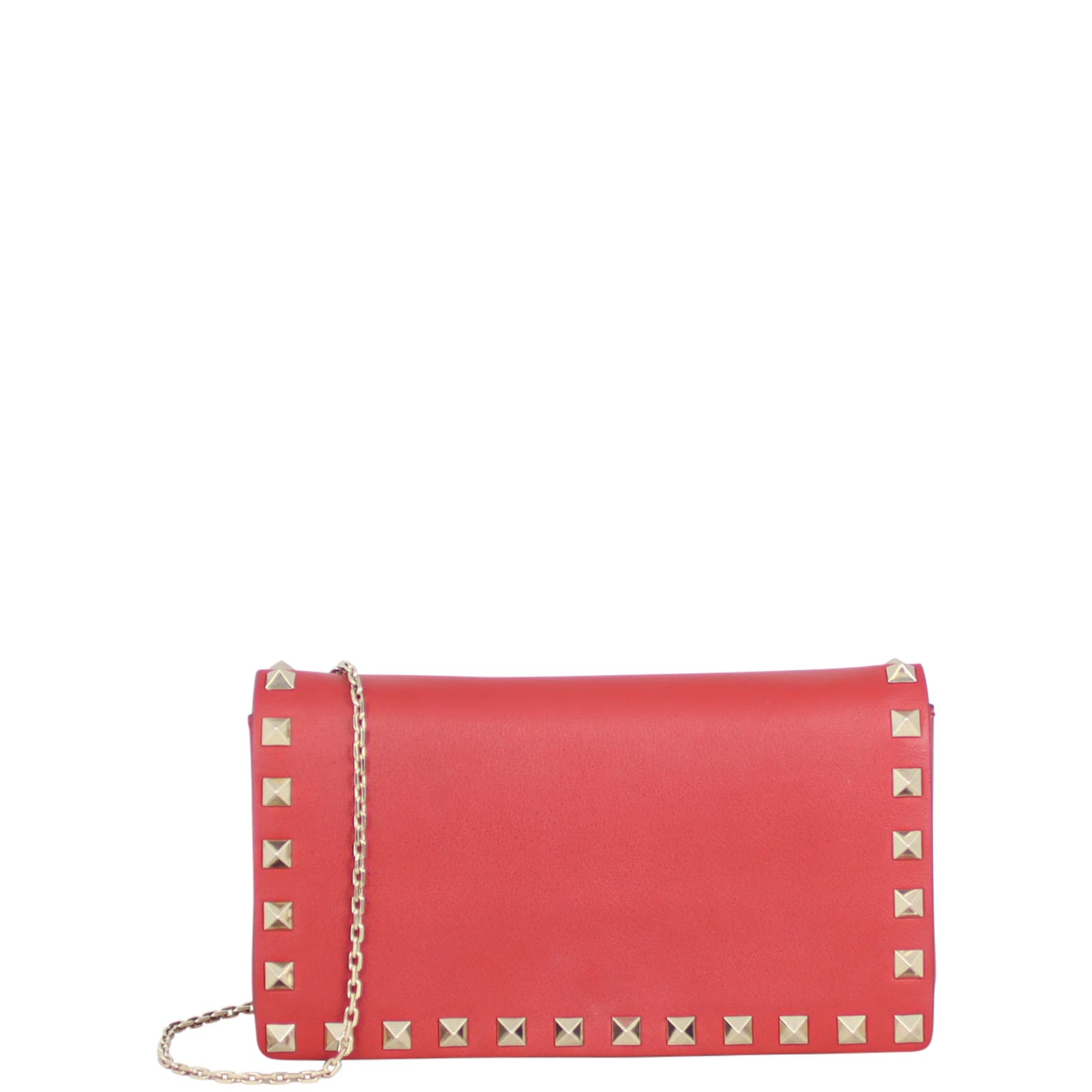 Valentino Rockstud Mini Crossbody Chain Bag Front