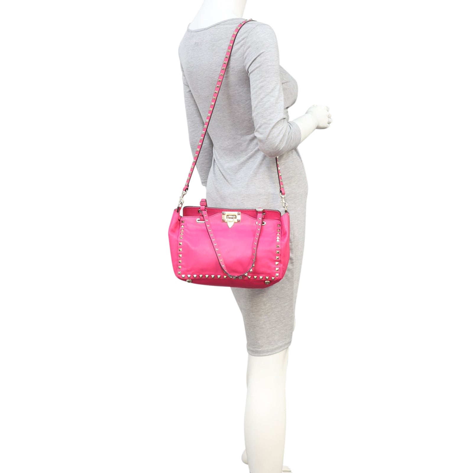 Valentino Rockstud Small Tote Mannequin