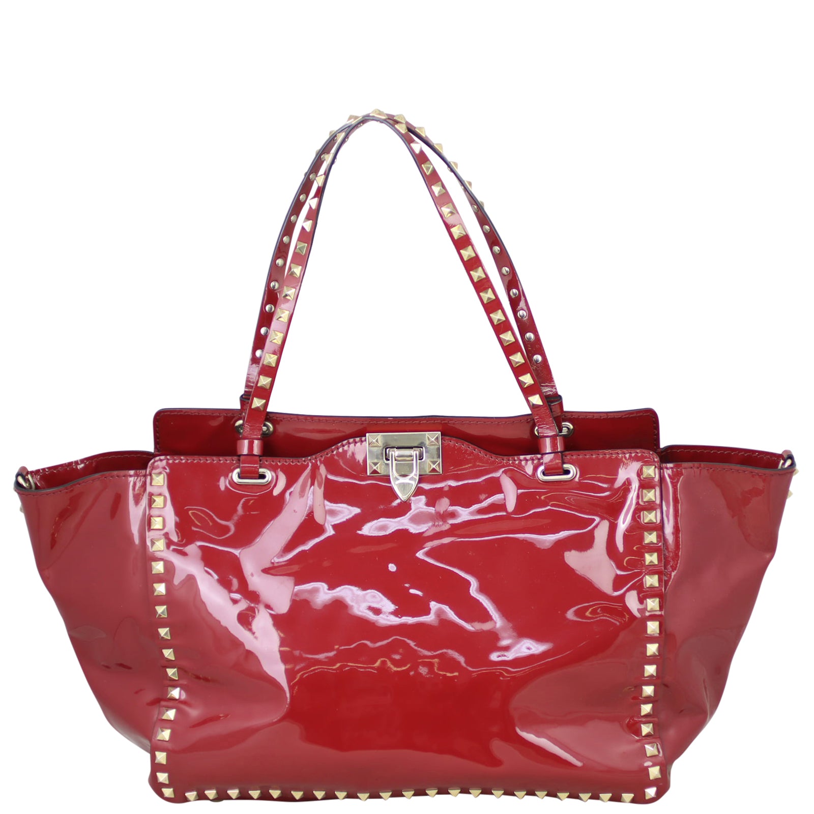 Valentino Rockstud Tote Medium Front