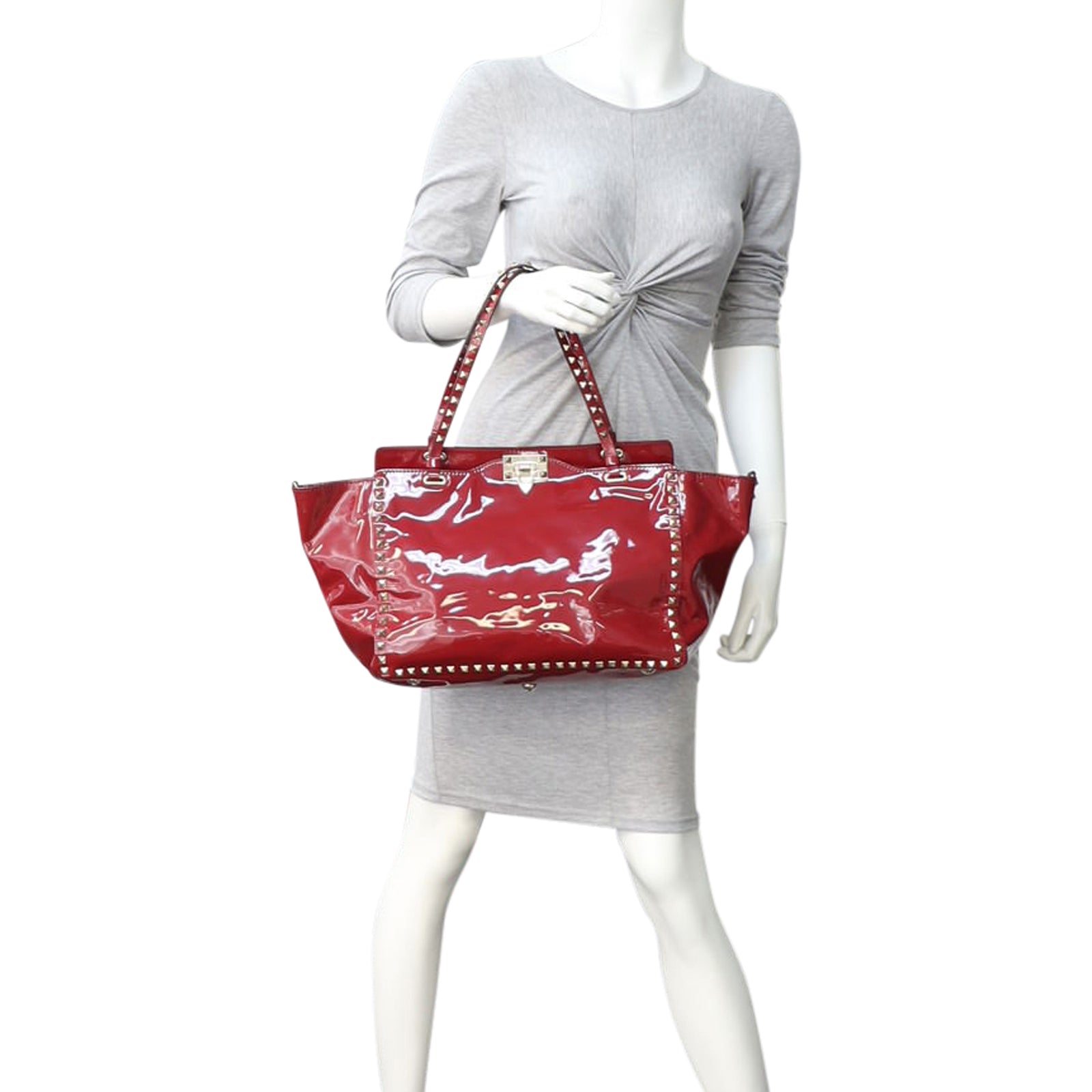 Valentino Rockstud Tote Medium Mannequin