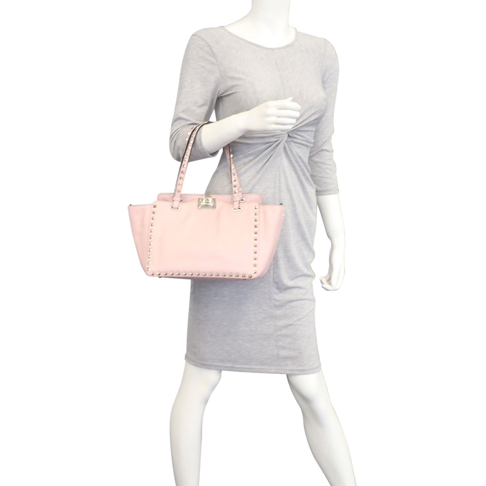 Valentino Rockstud Tote Small Mannequin