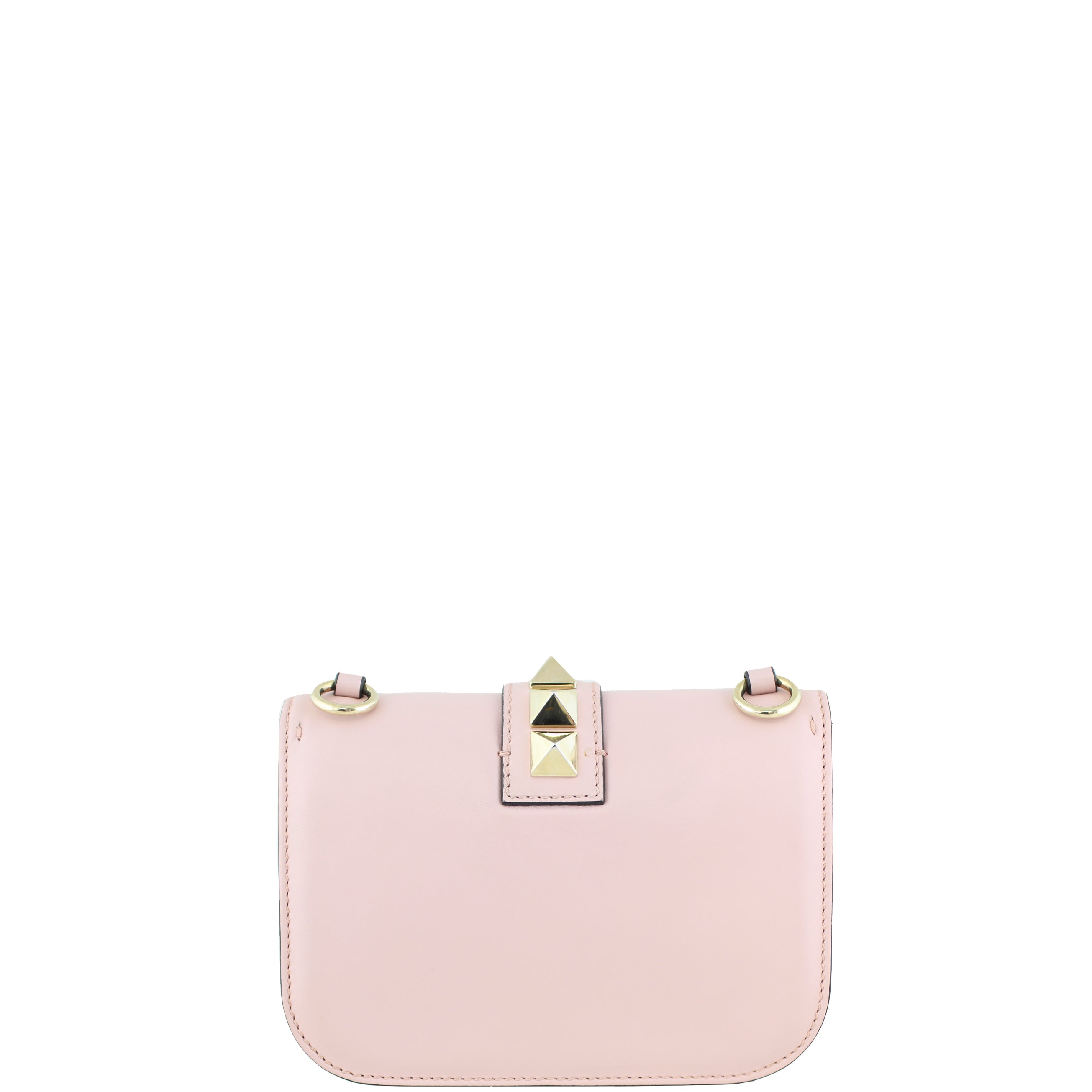 Valentino Small Lock Shoulder Bag Back