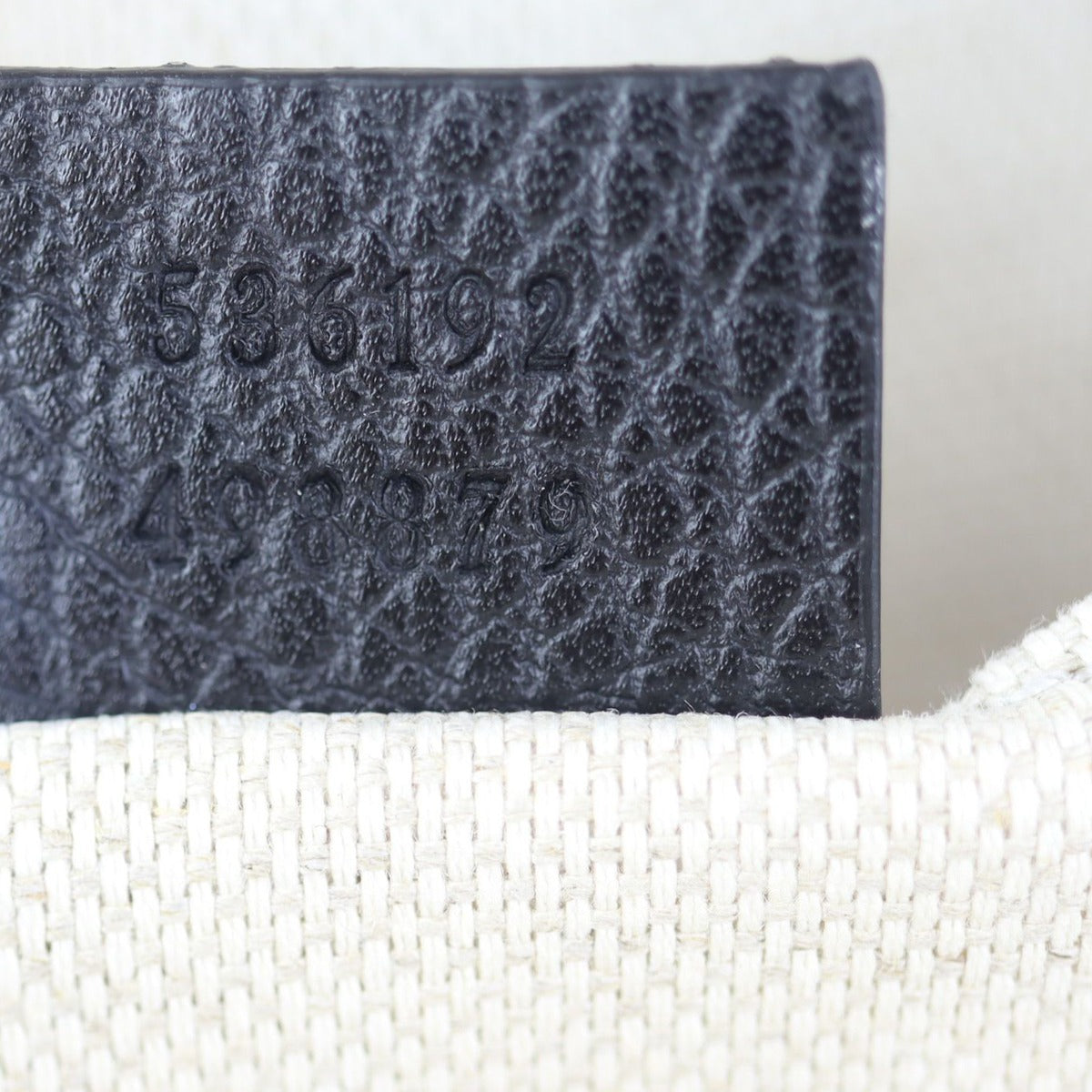 Gucci Soho Leather Chain Backpack Date code
