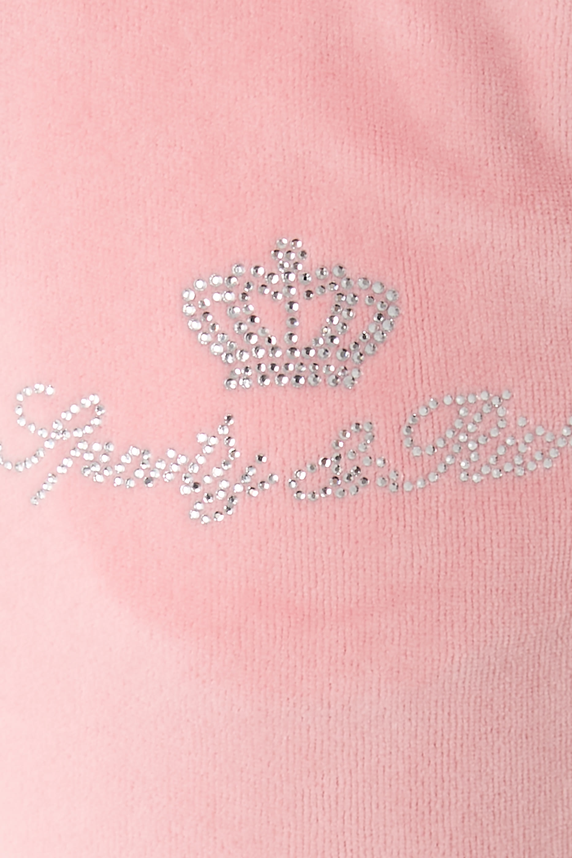 Juicy Script Velour Shorts
