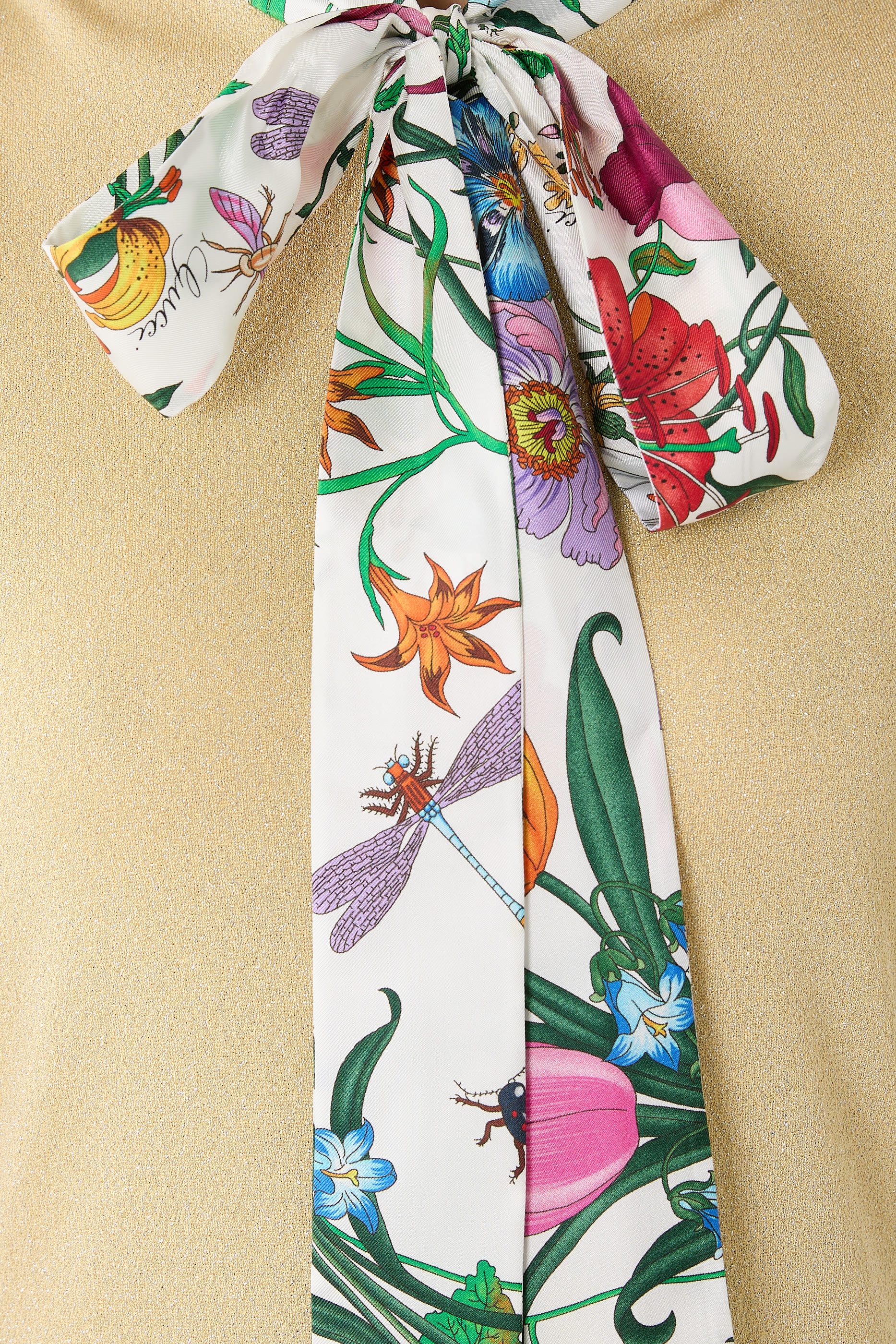 Jersey Lam&eacute; Dress