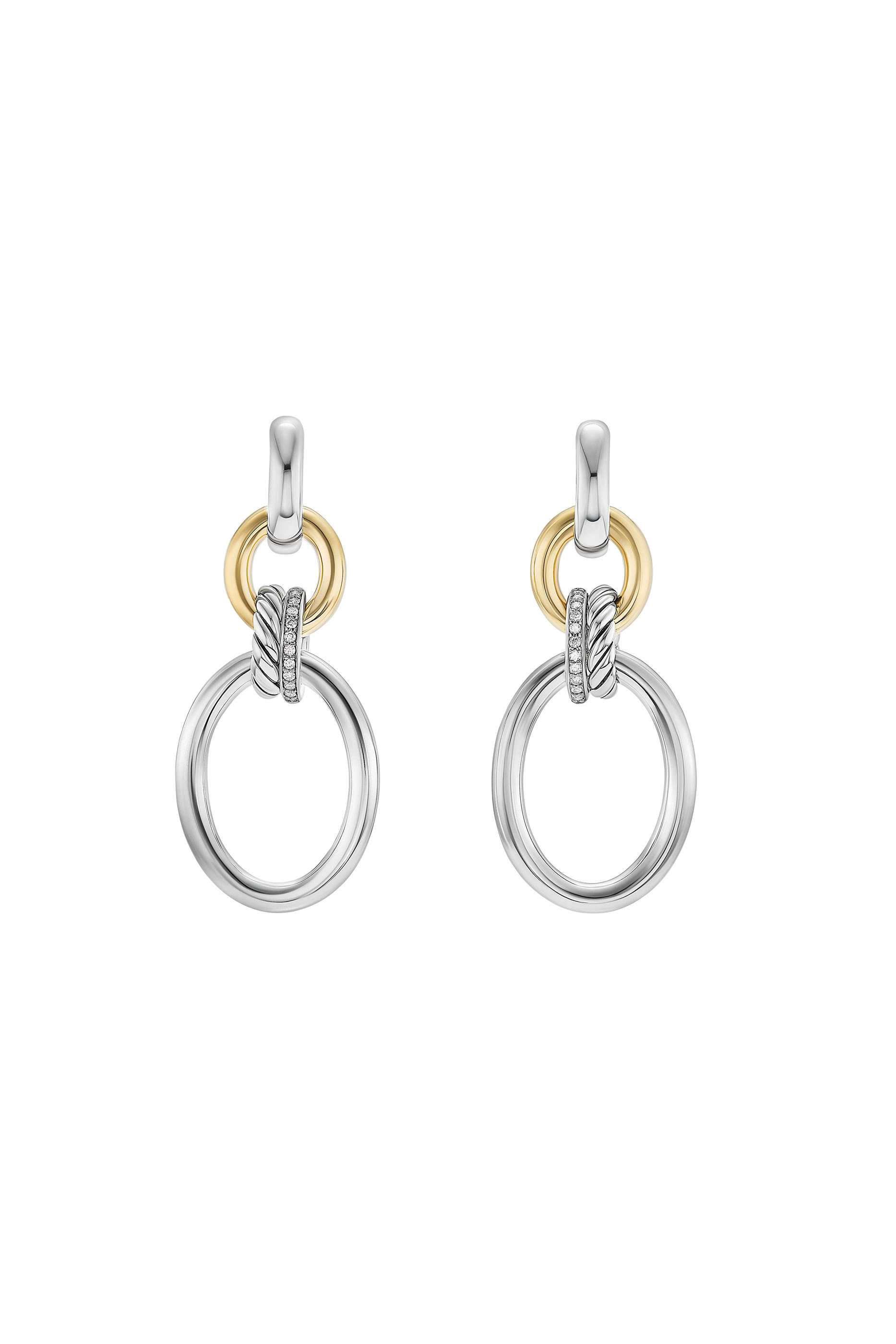 DY Mercer Circular Drop Earrings