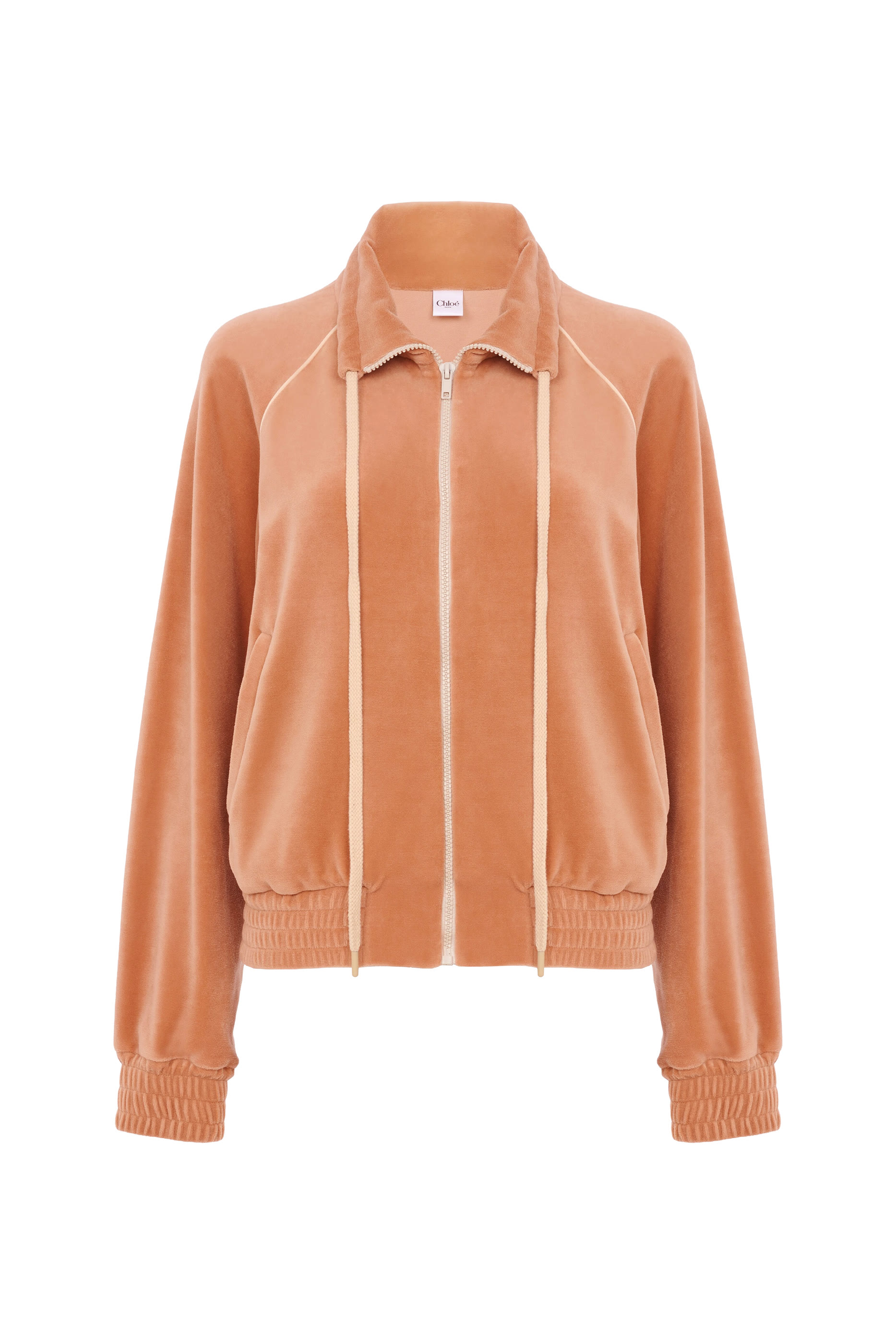 High-Neck Logo Tracksuit Jacket