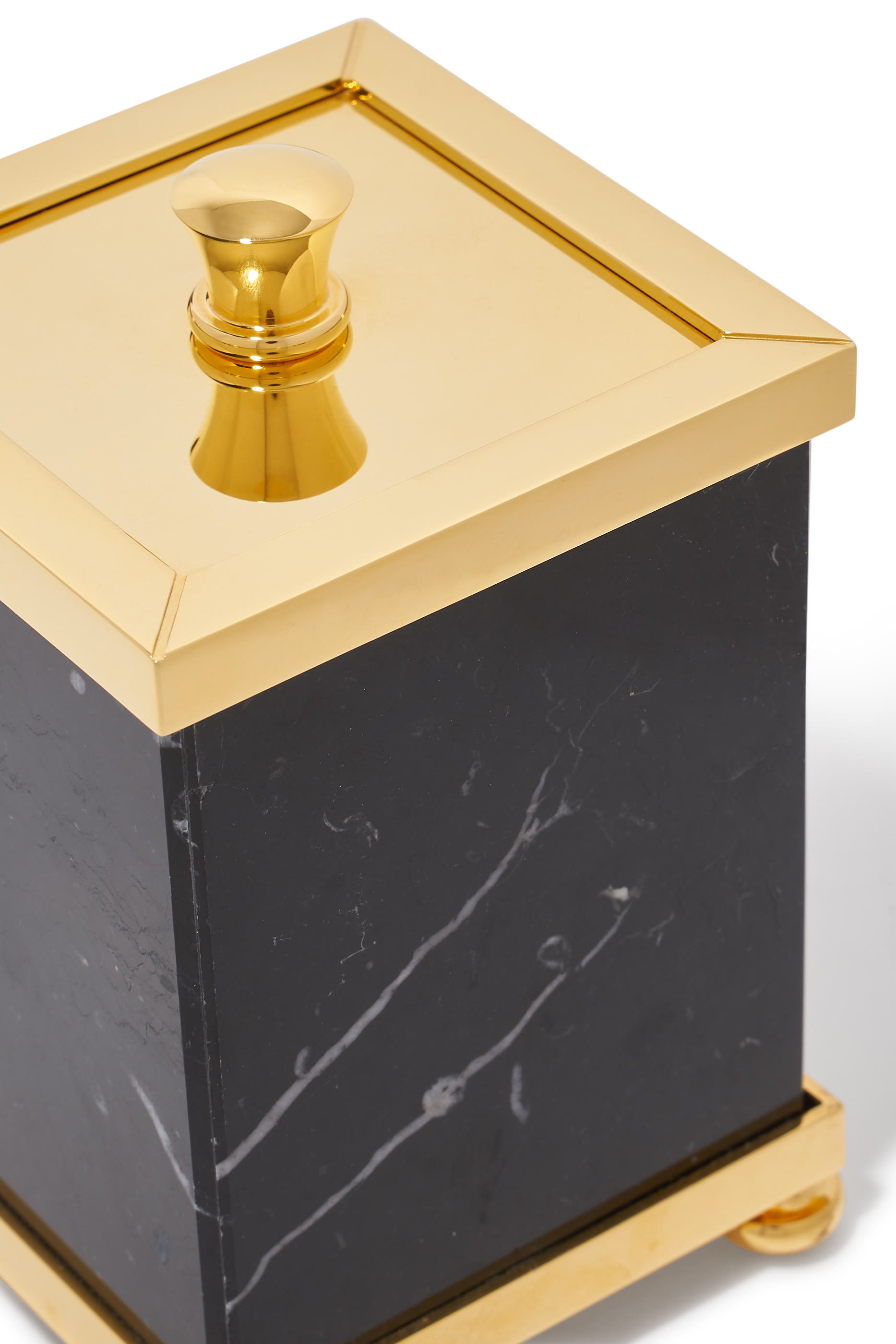 Marble Cotton Jar