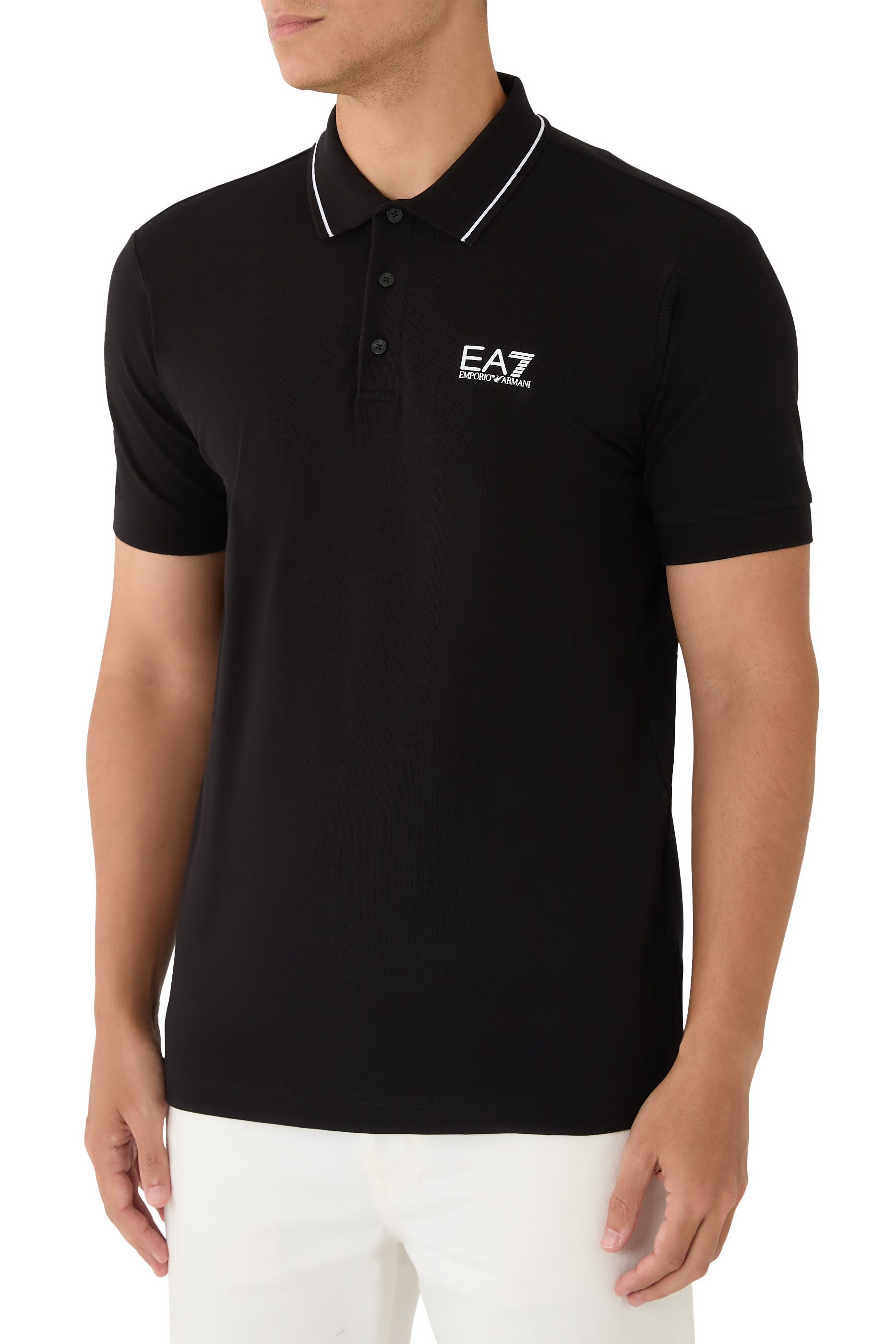 Core Identity Stretch-Cotton Piqu&eacute; Polo Shirt
